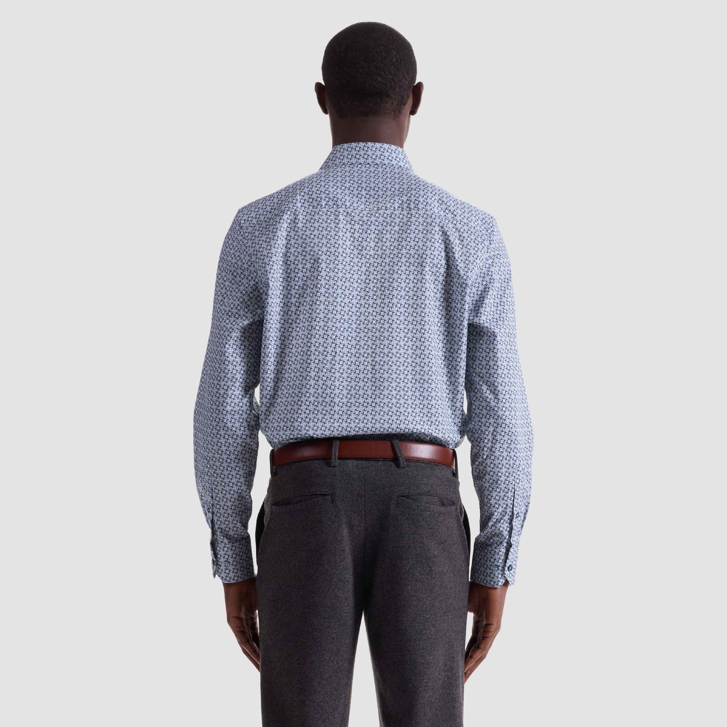 Axel Geometric Shirt – BUGATCHI