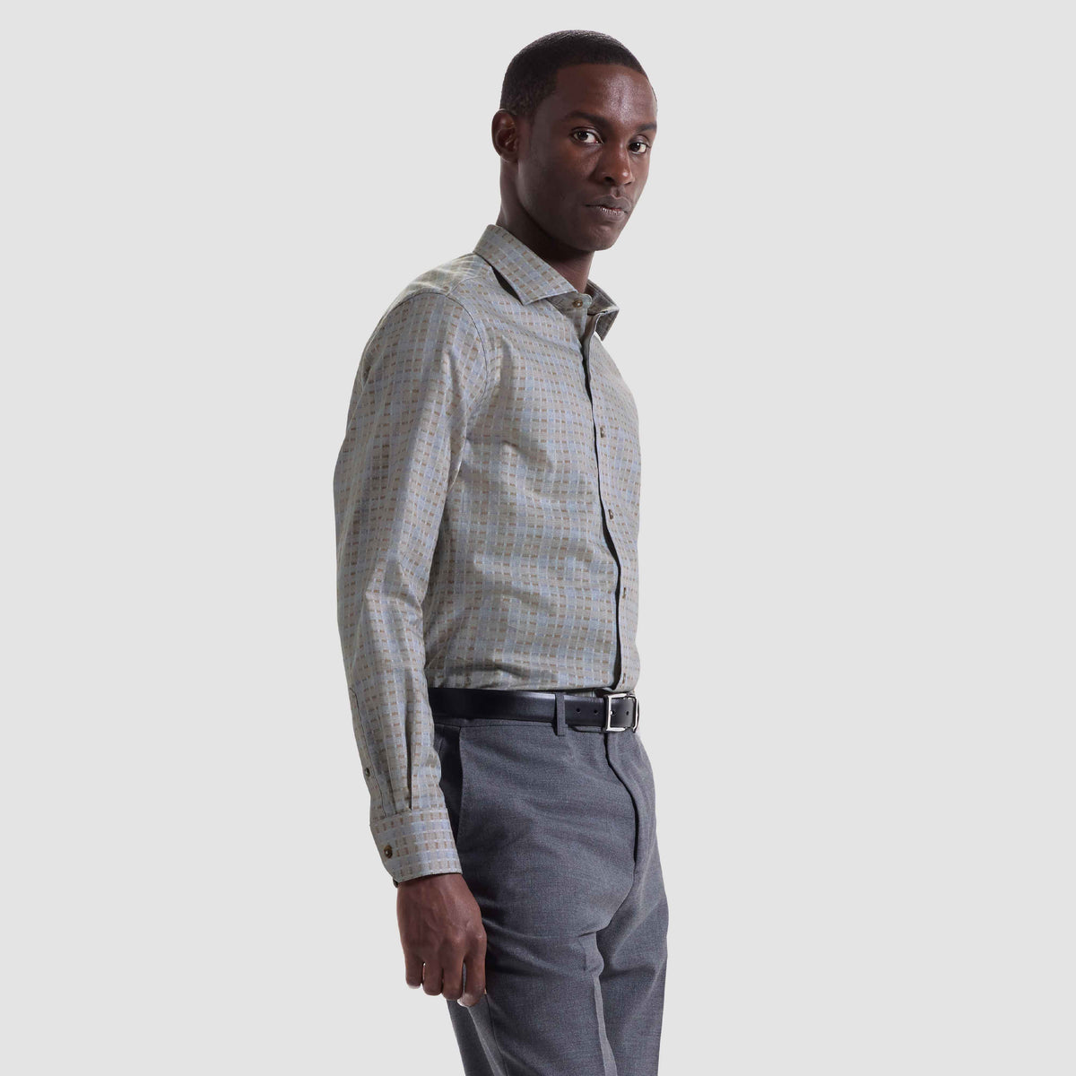 Axel Grid Check Shirt