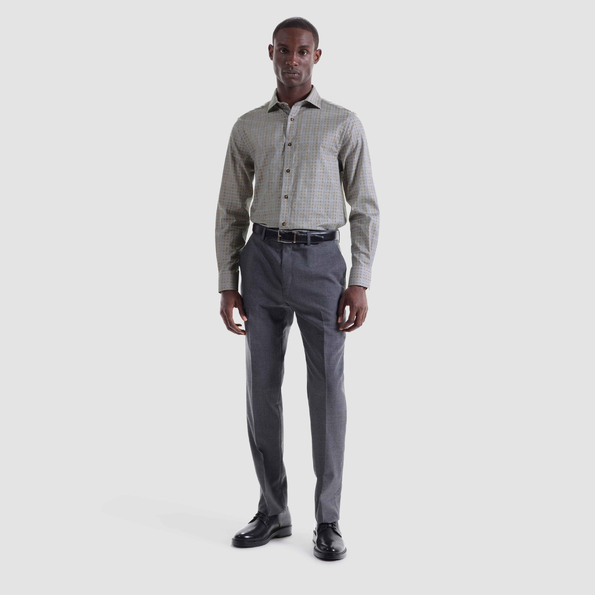 Axel Grid Check Shirt