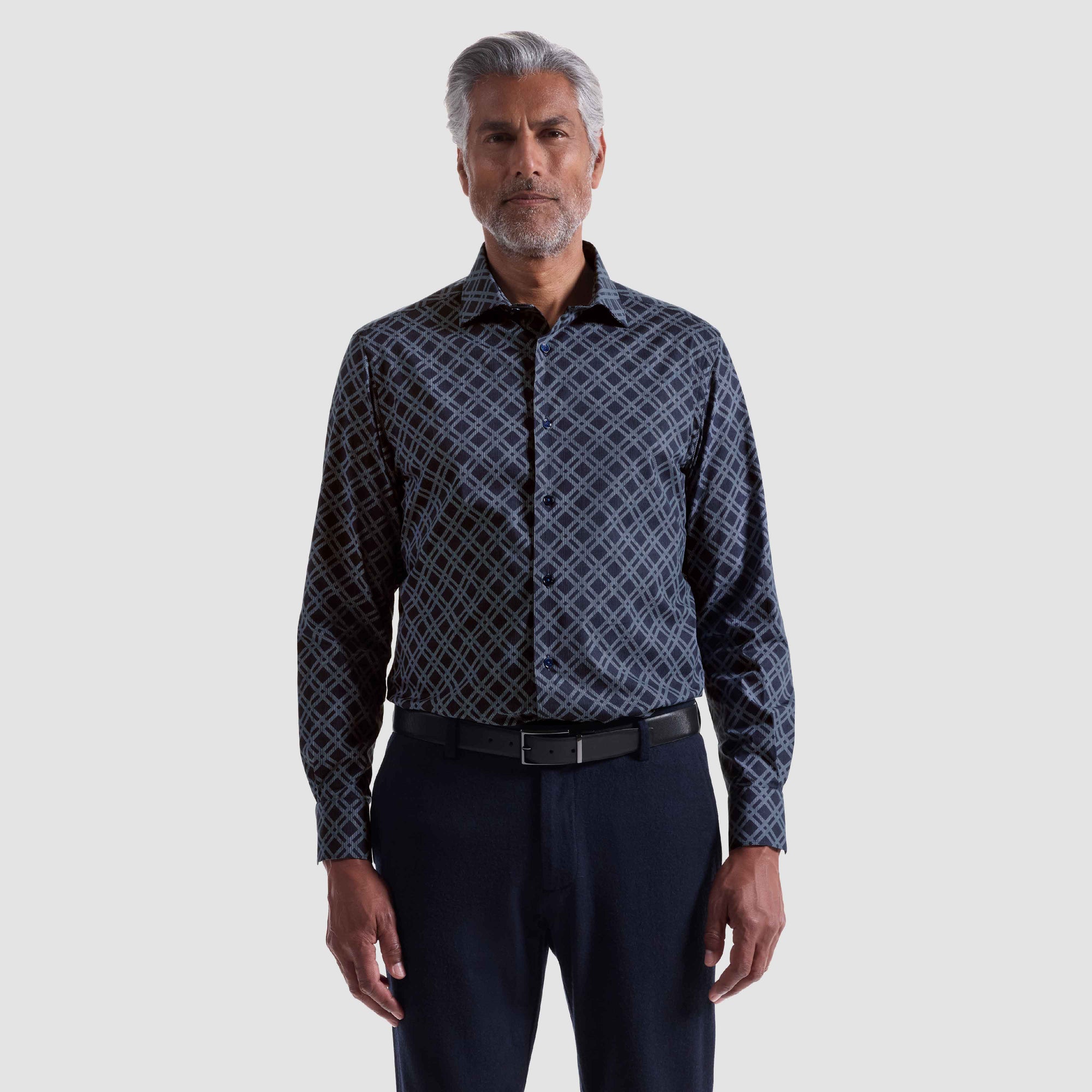 Axel Diagonal Check Shirt