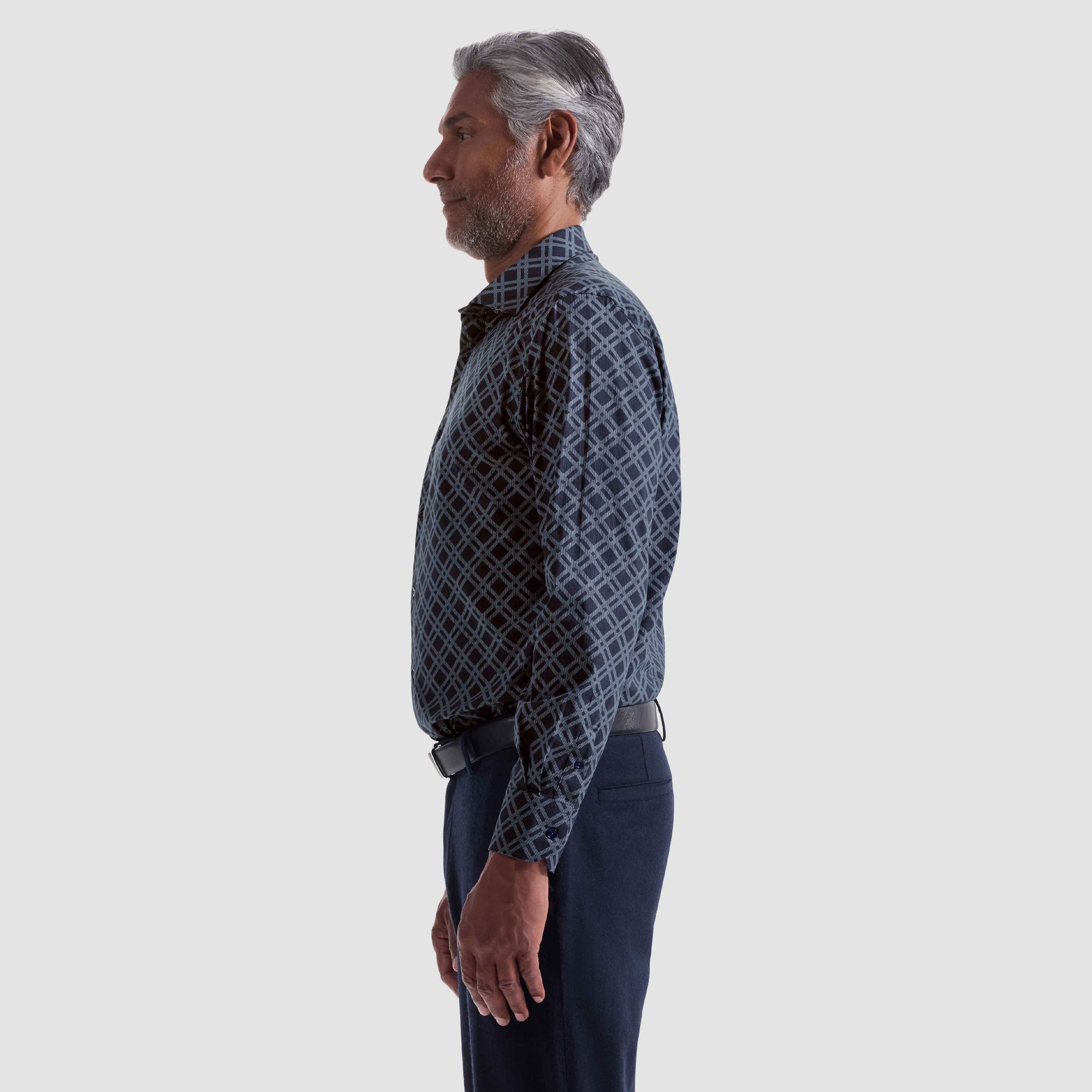 Axel Diagonal Check Shirt