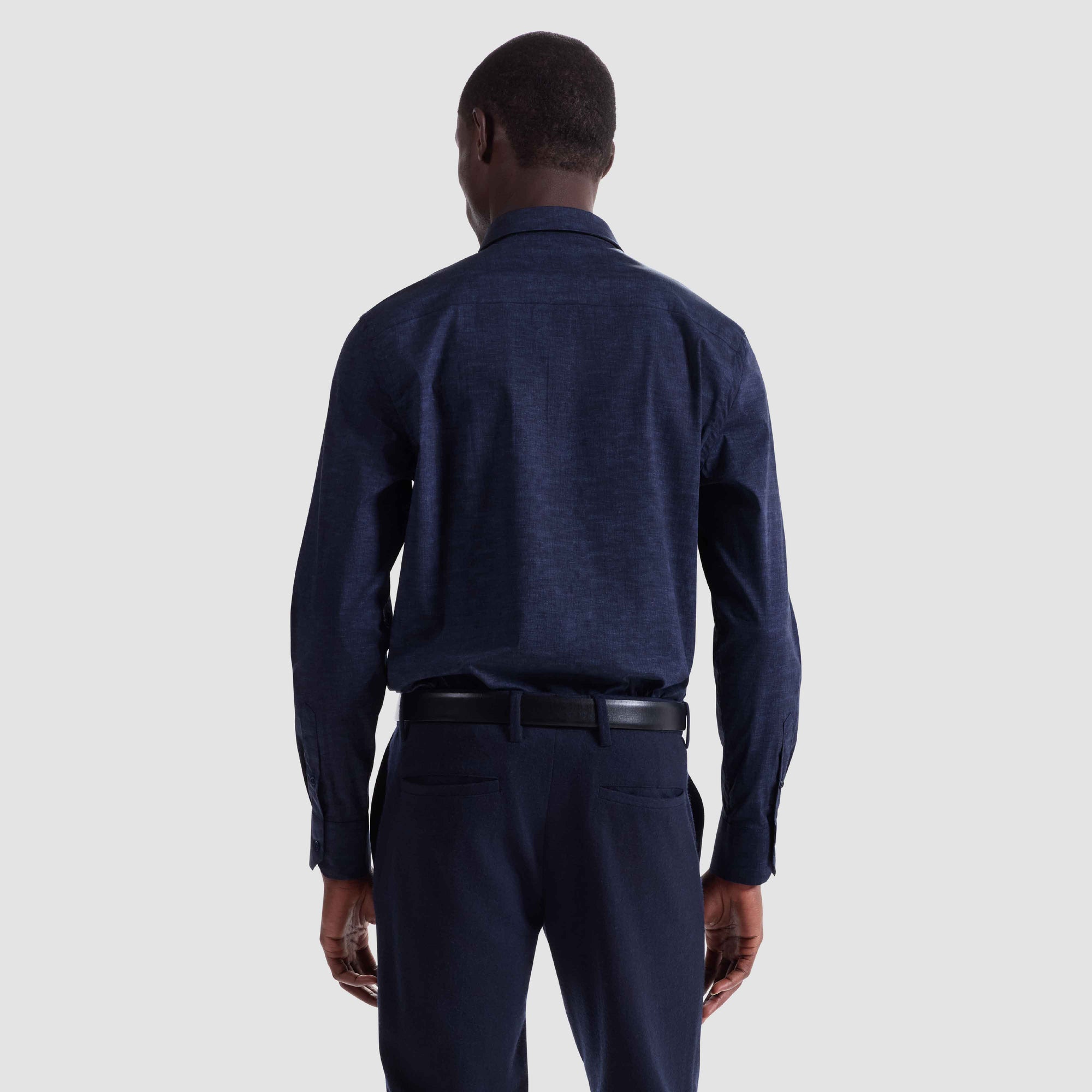 Julian Indigo Chambray Shirt