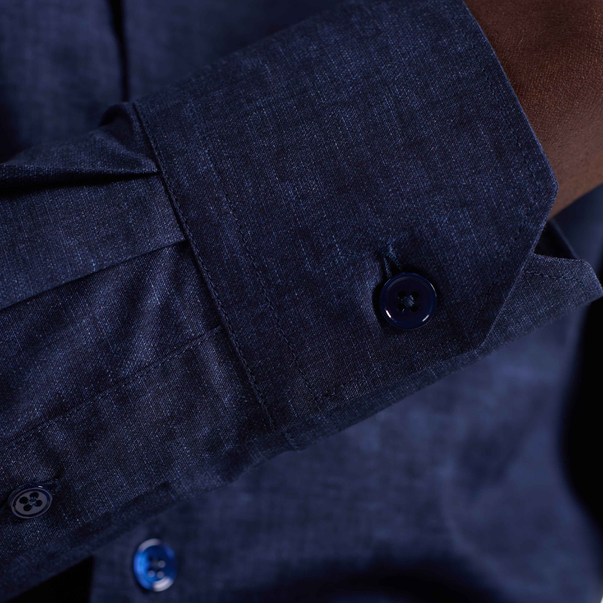 Julian Indigo Chambray Shirt