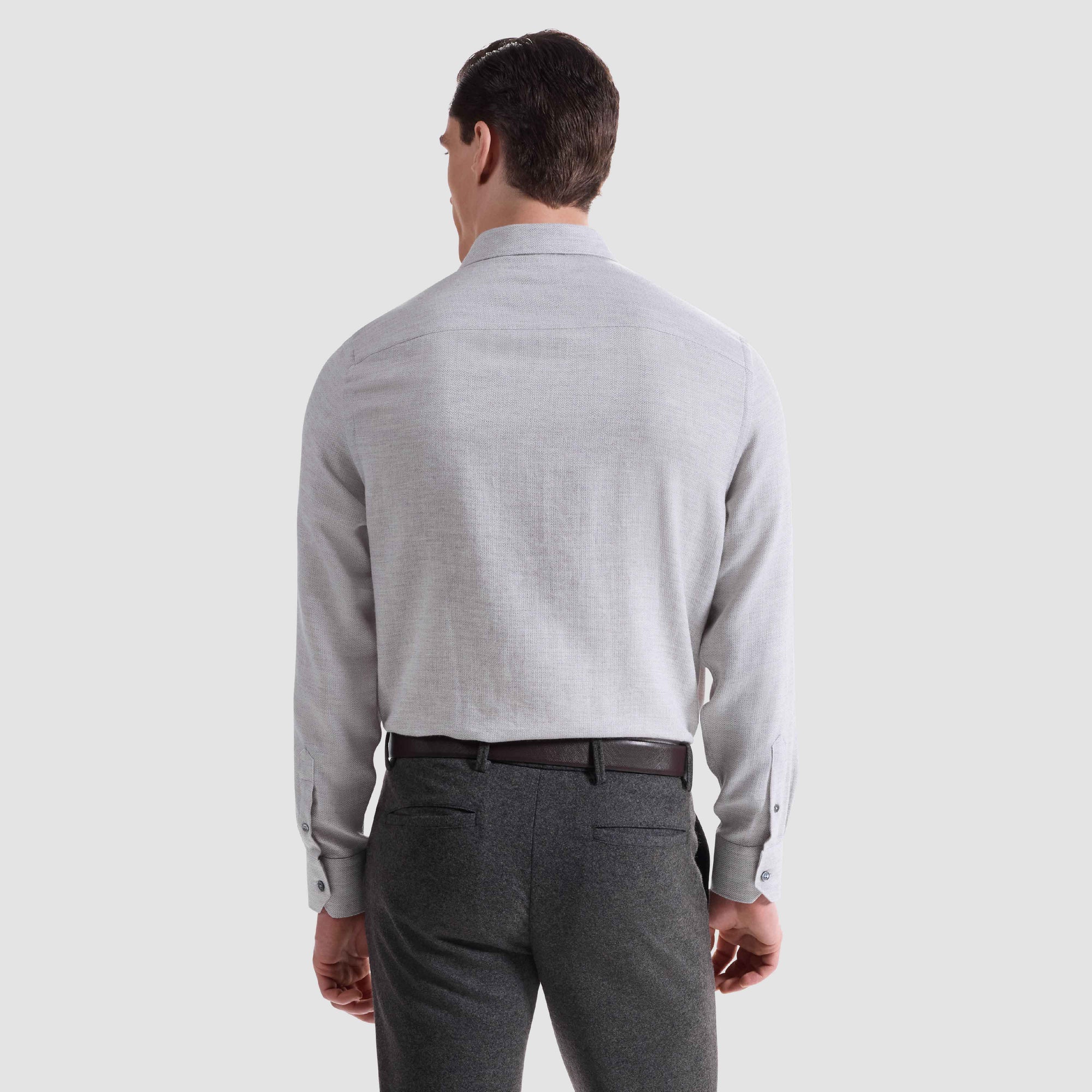 Axel Herringbone Shirt