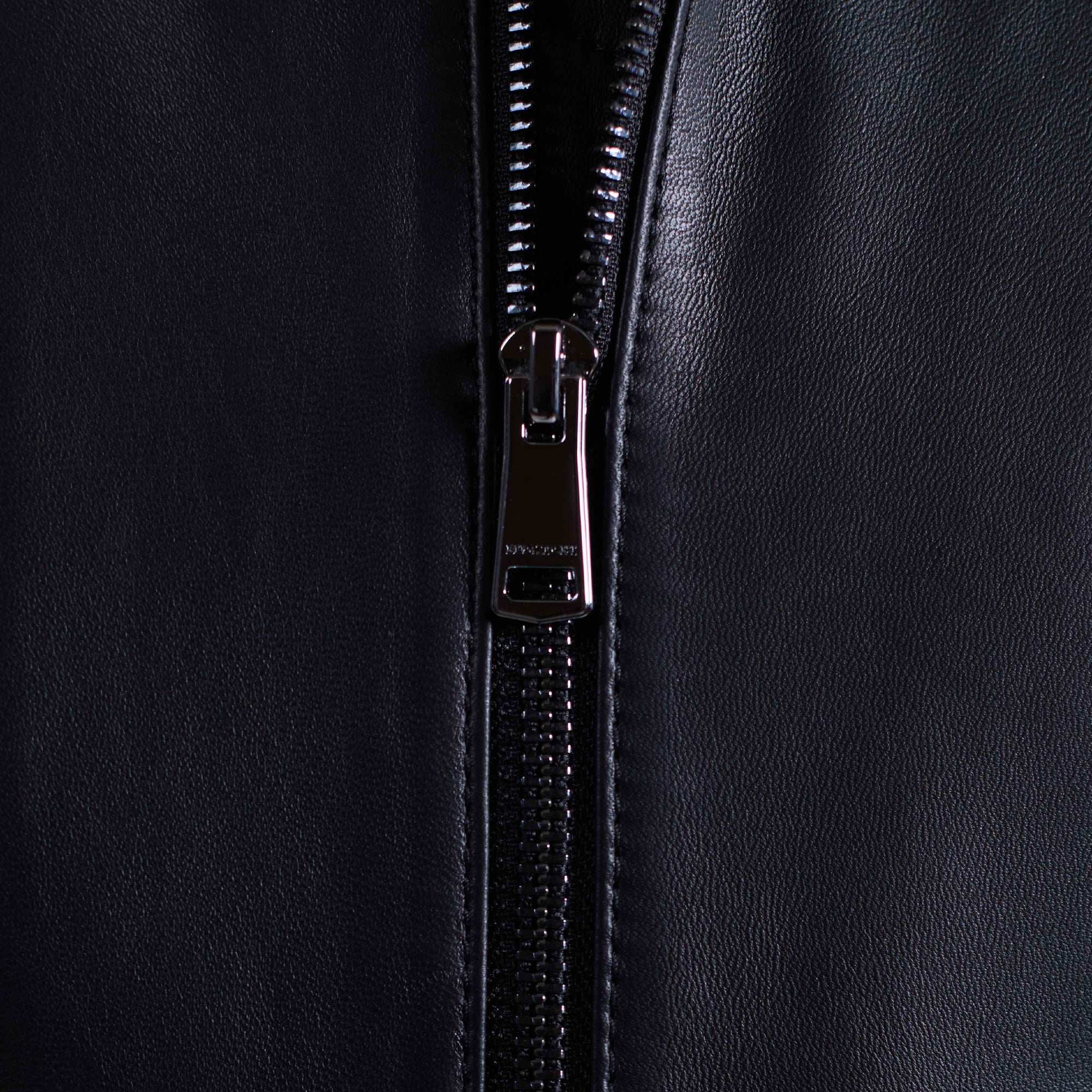 Leather Bomber Jacket