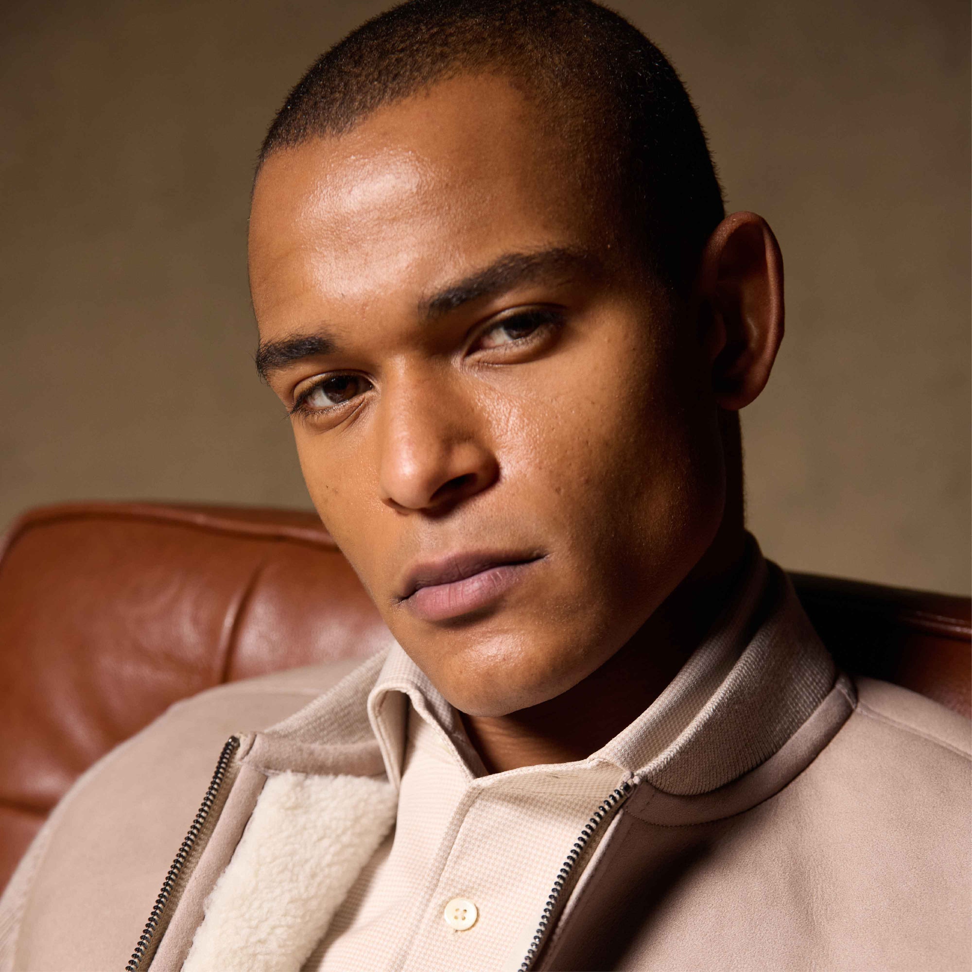 Lamb Shearling and Merino Wool Blouson