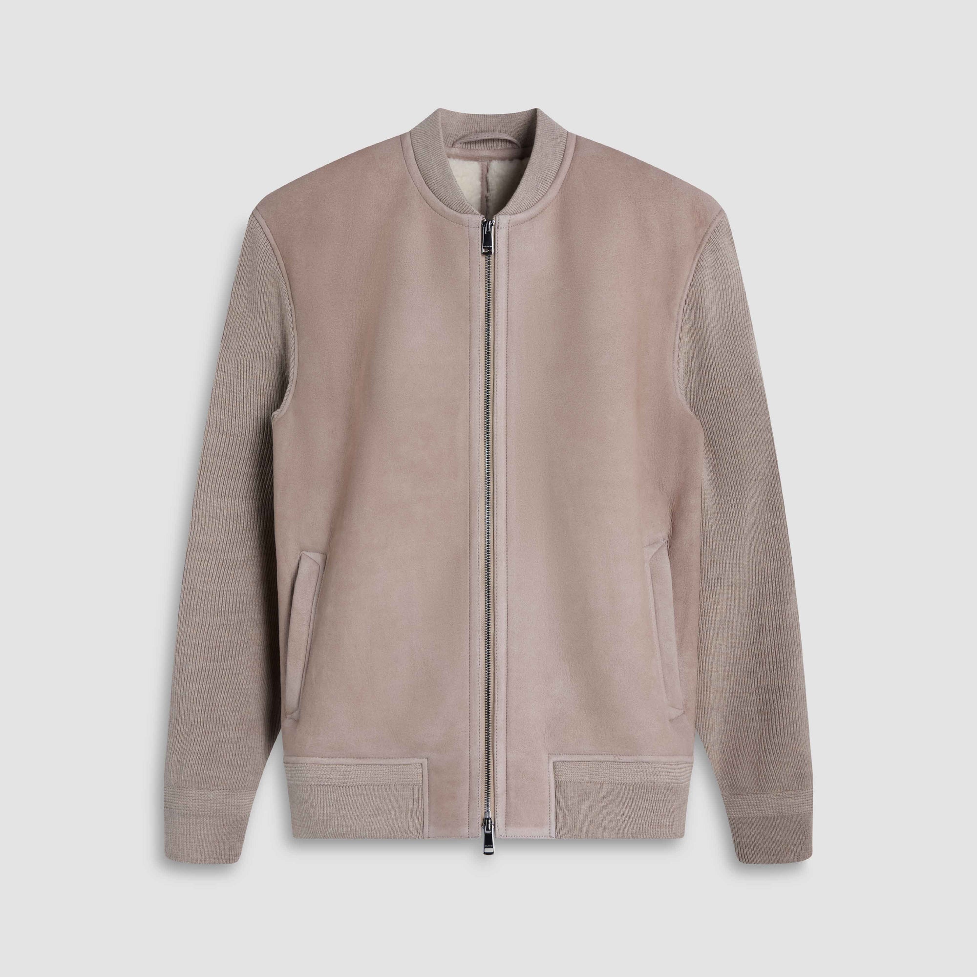 Lamb Shearling and Merino Wool Blouson