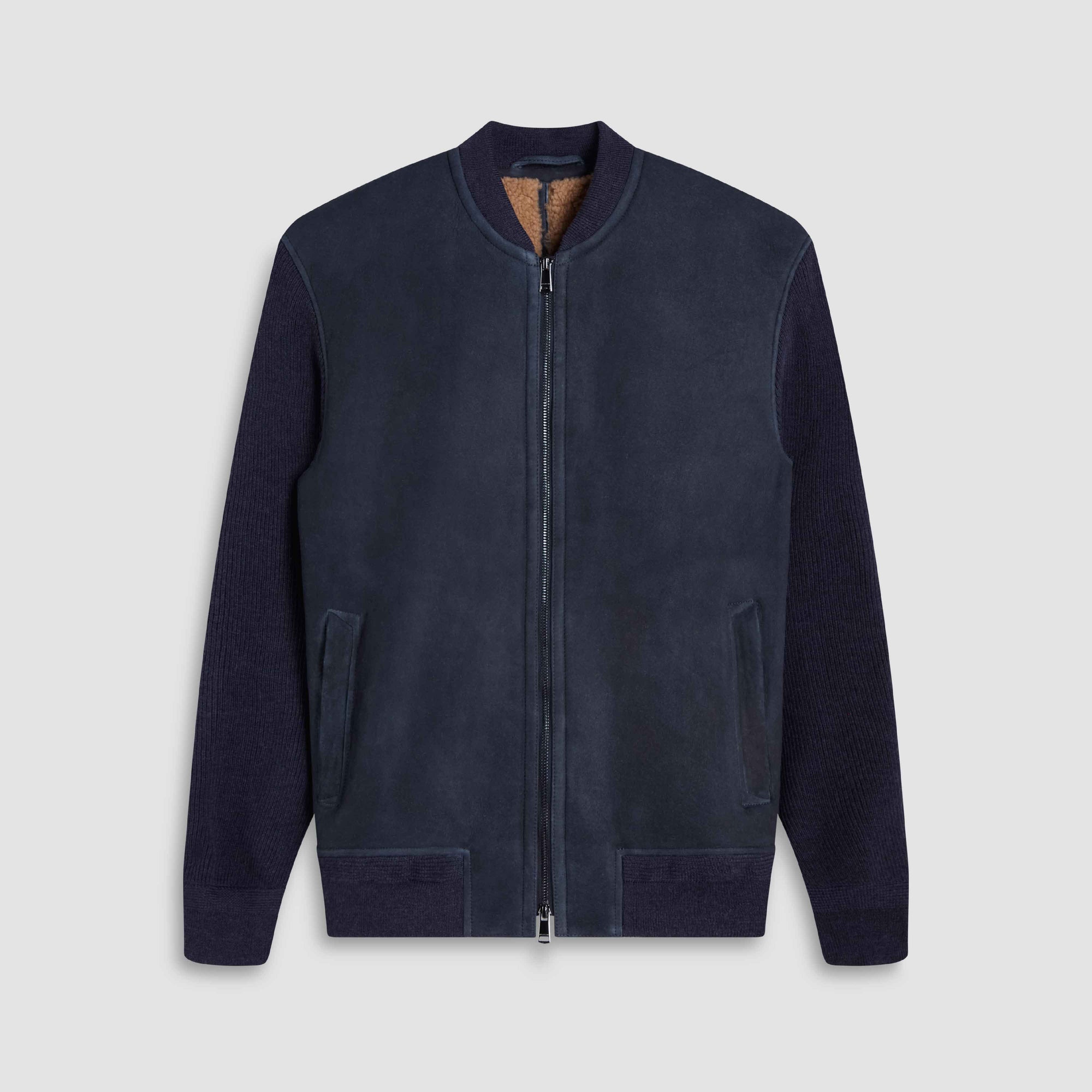 Lamb Shearling and Merino Wool Blouson