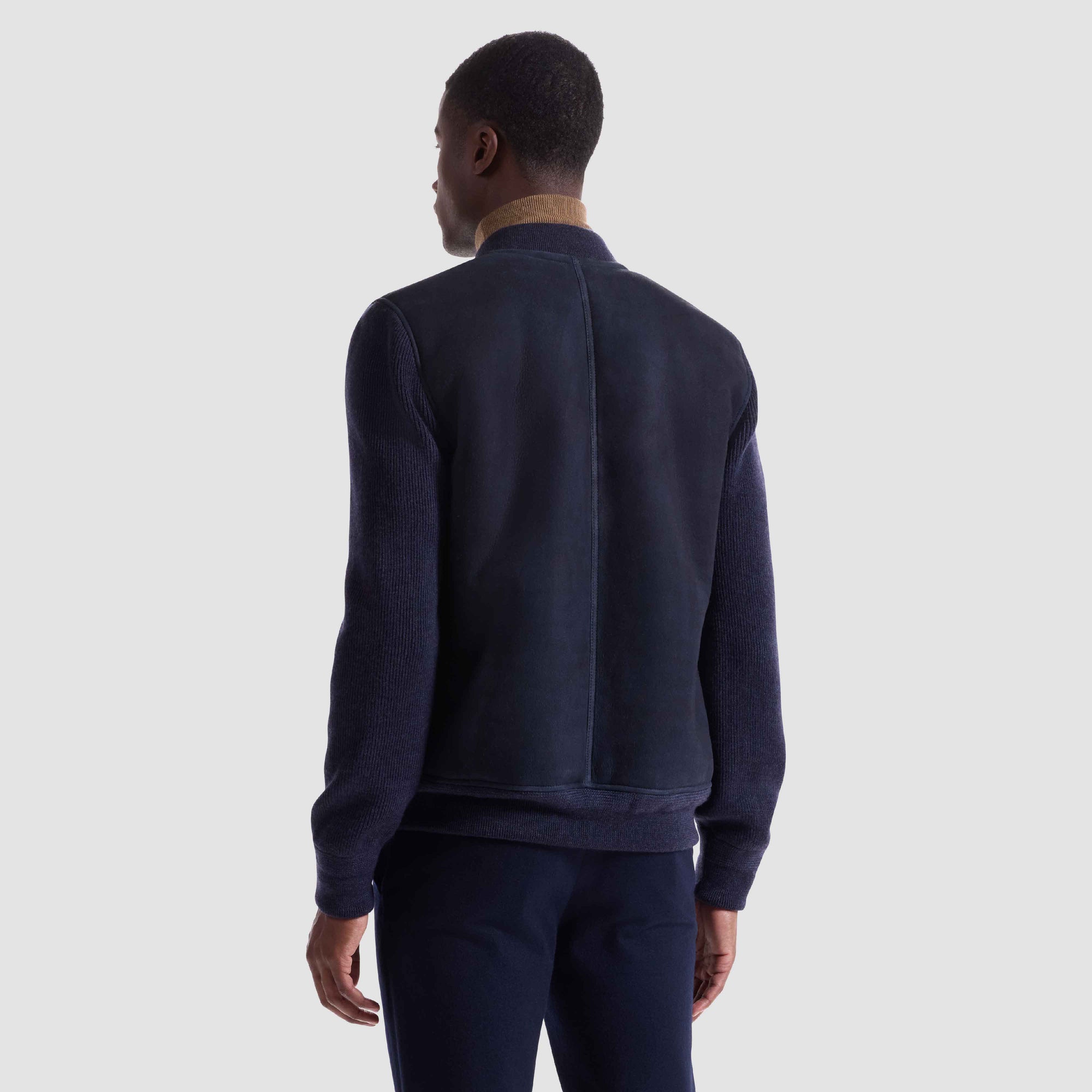 Lamb Shearling and Merino Wool Blouson