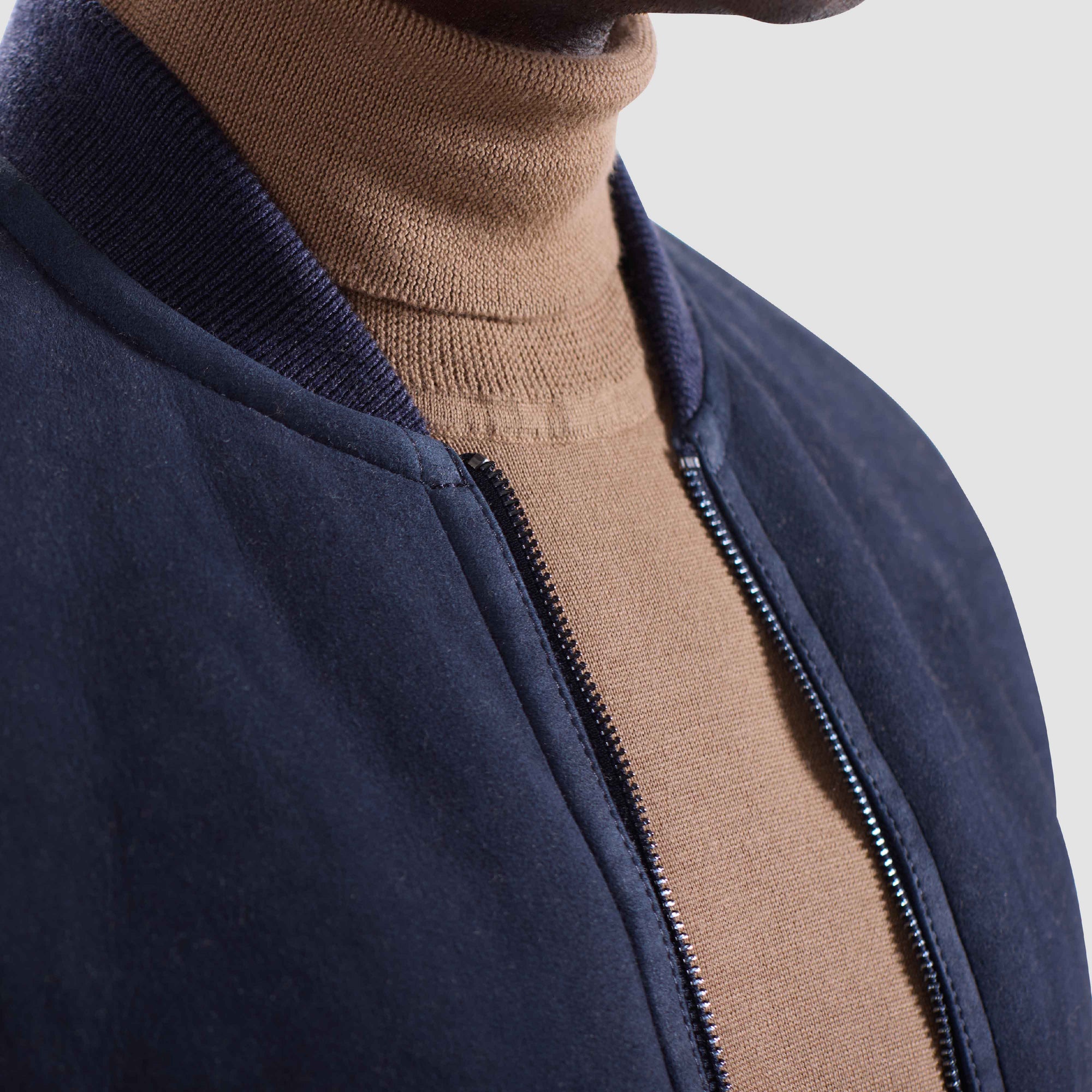 Lamb Shearling and Merino Wool Blouson