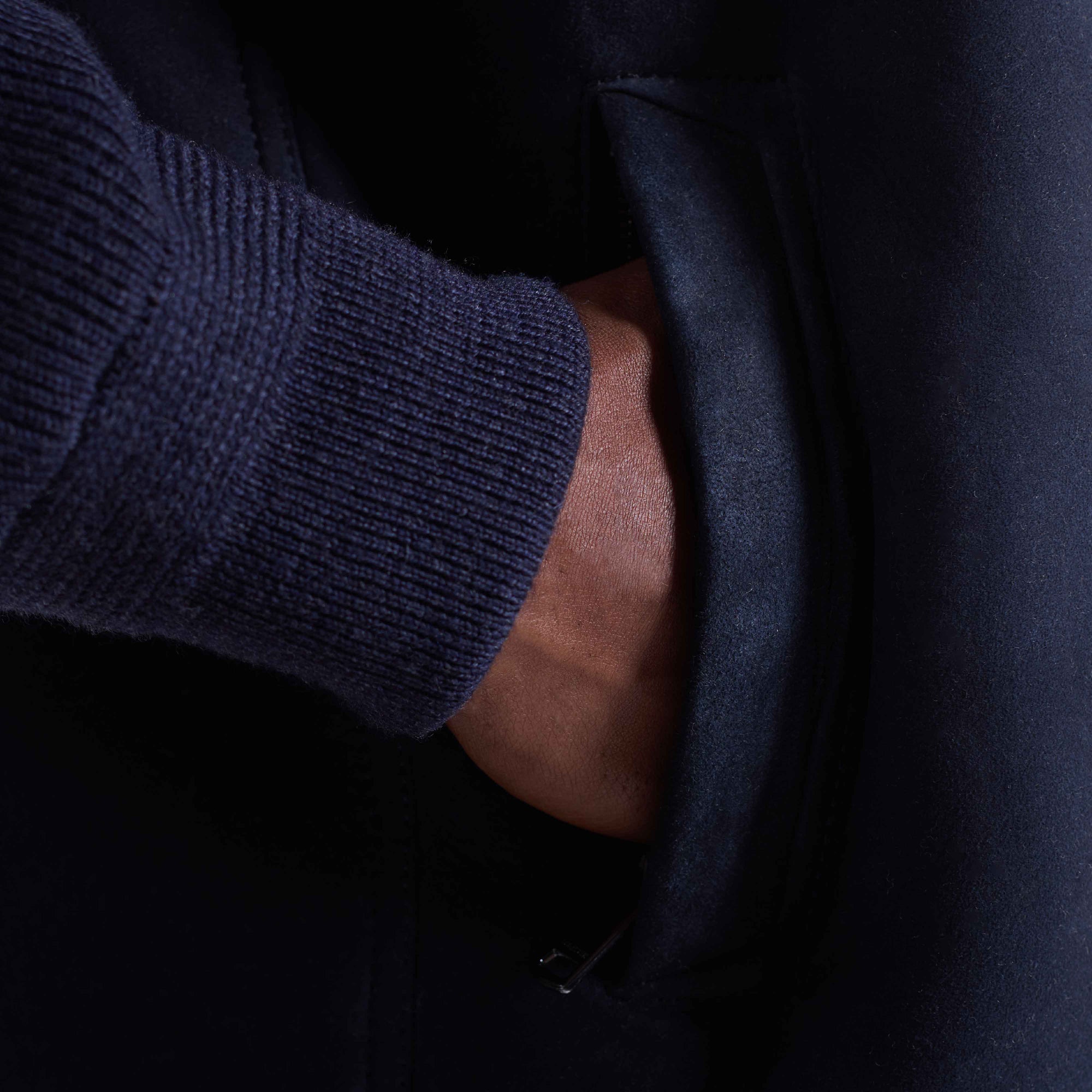 Lamb Shearling and Merino Wool Blouson