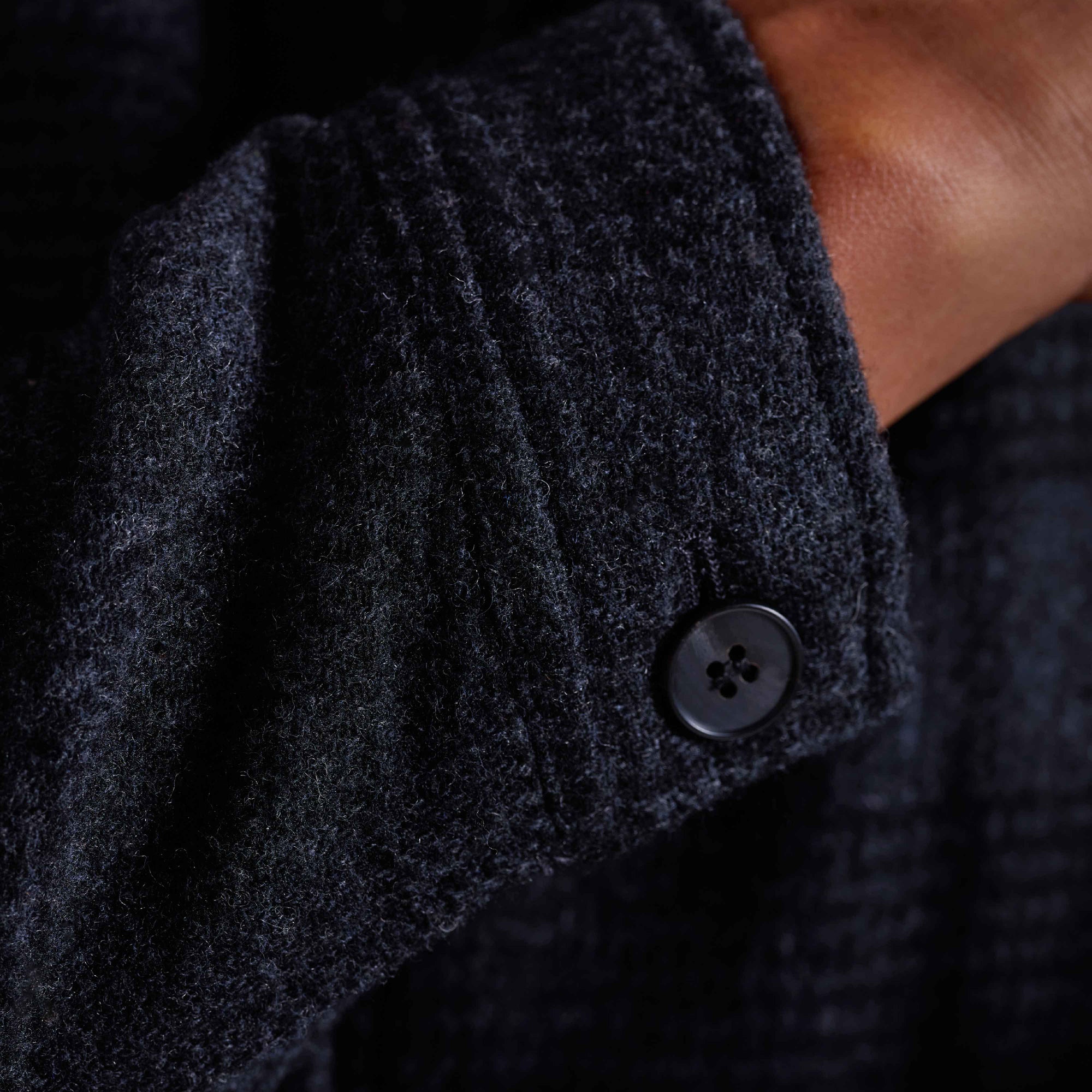 Glen Plaid Blouson Jacket