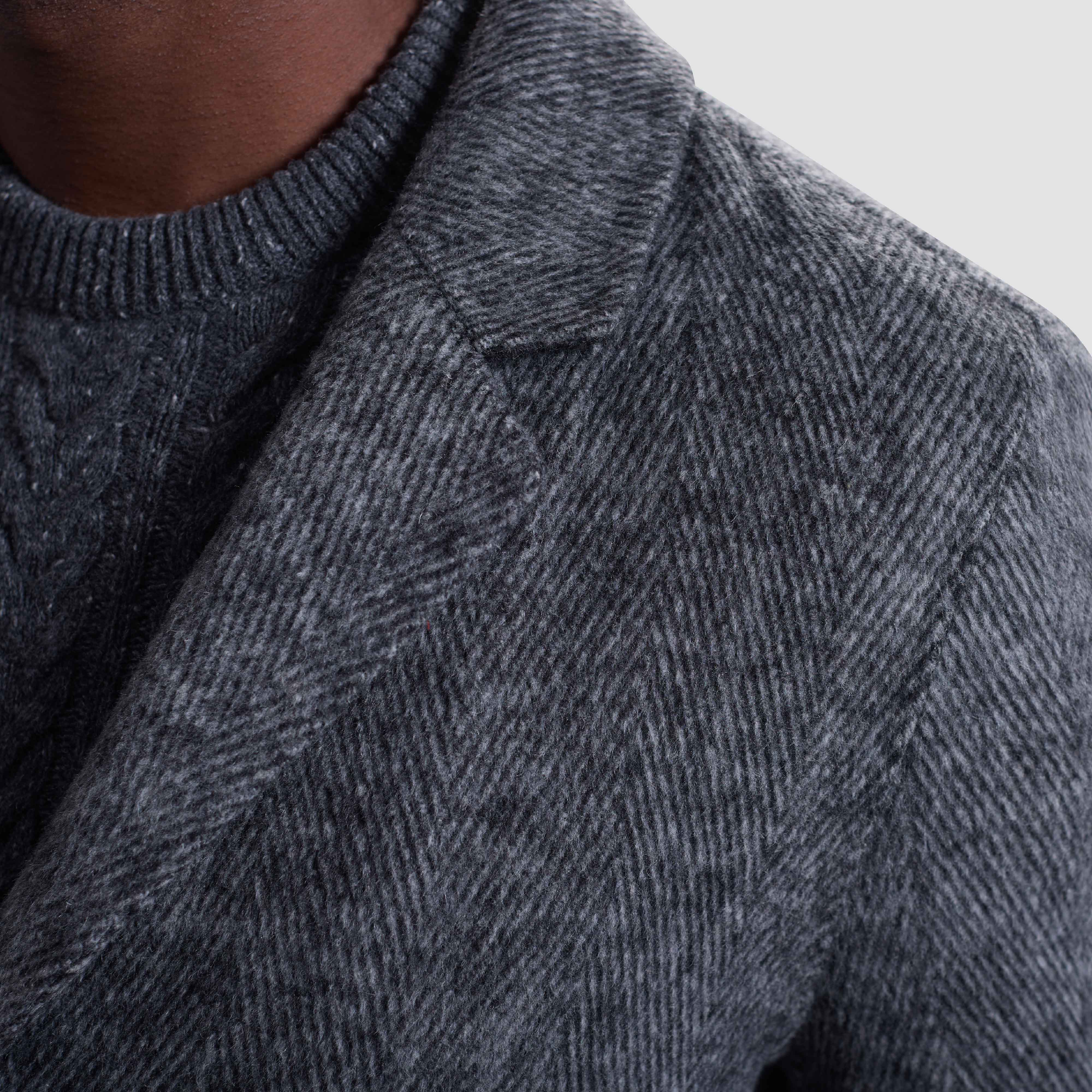 Herringbone Coat – BUGATCHI