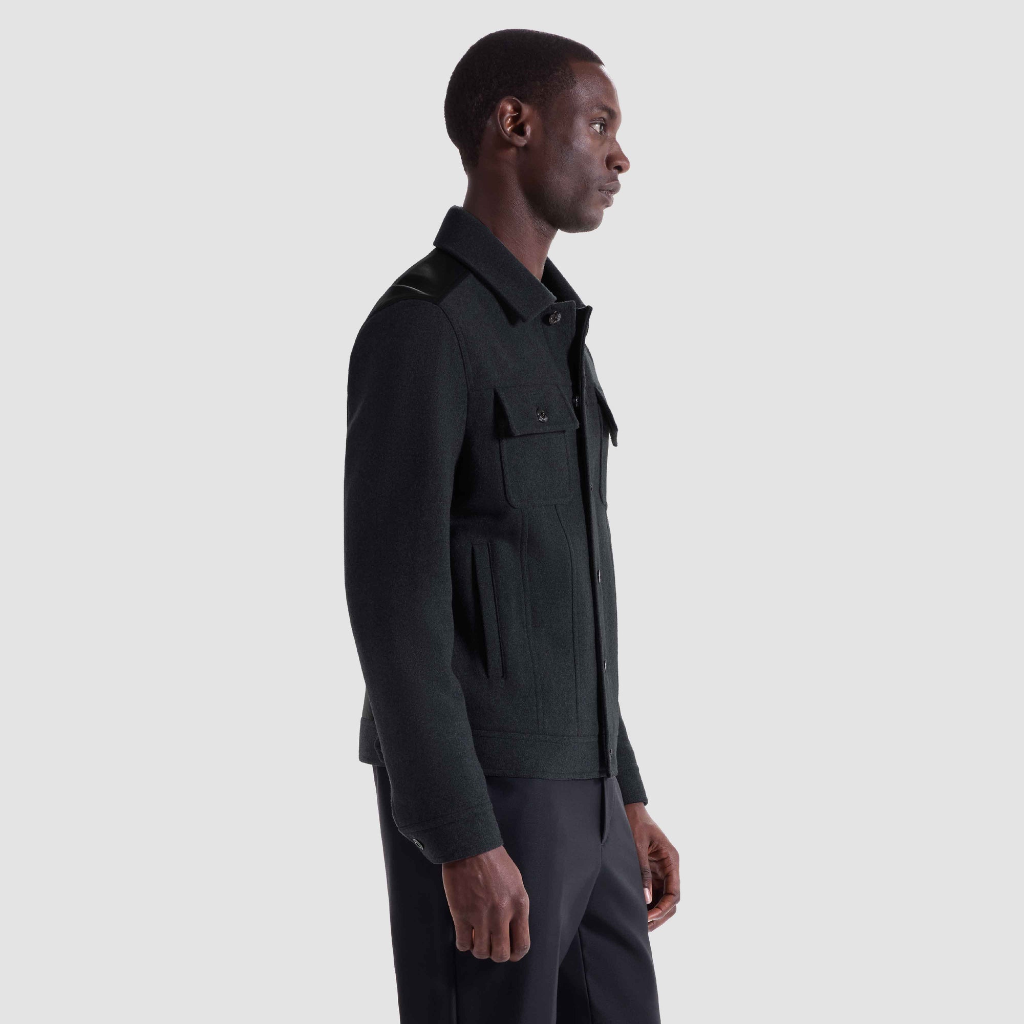 Hybrid Trucker Jacket