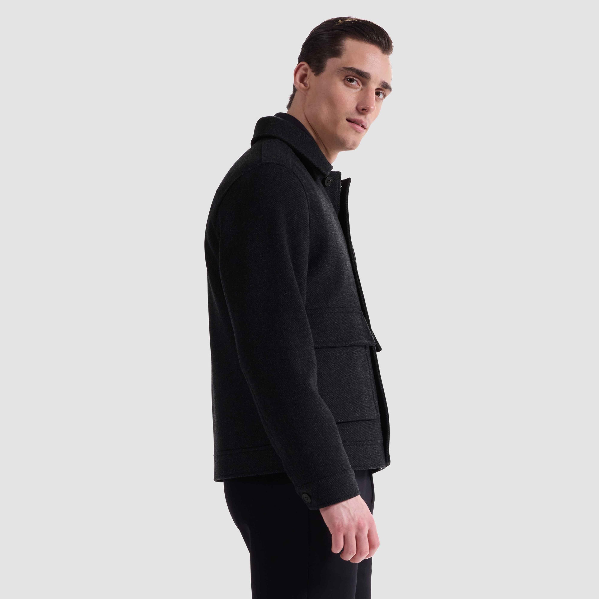 Two-In-One Jacket With Removable Nylon Vest