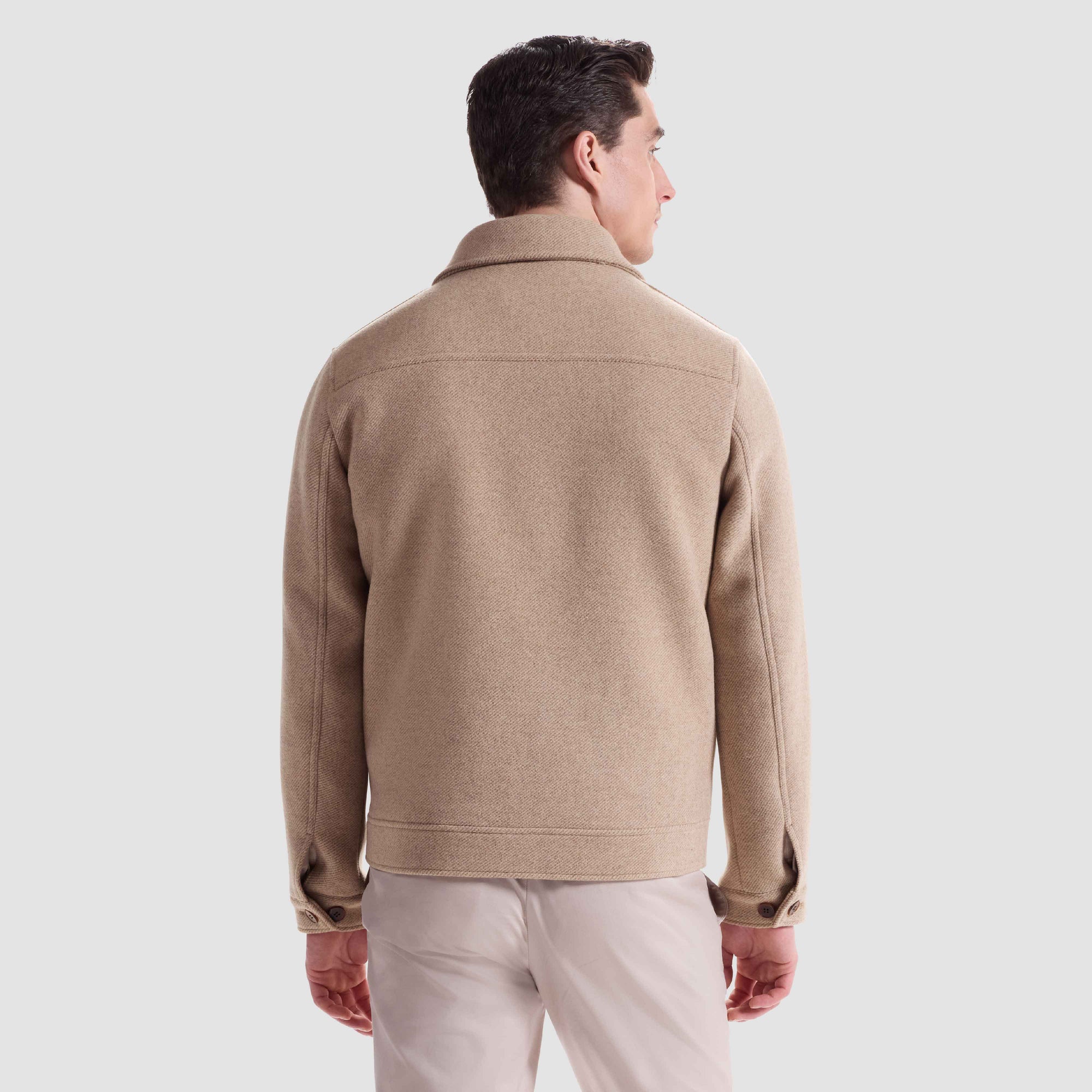 Two-In-One Jacket With Removable Nylon Vest