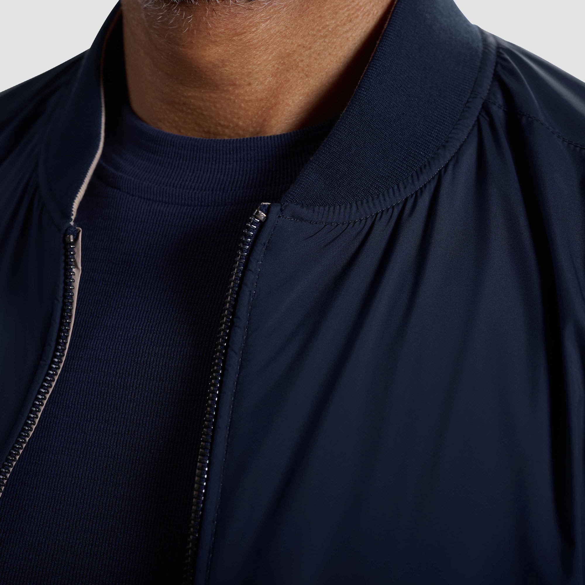 Reversible Nylon Windbreaker