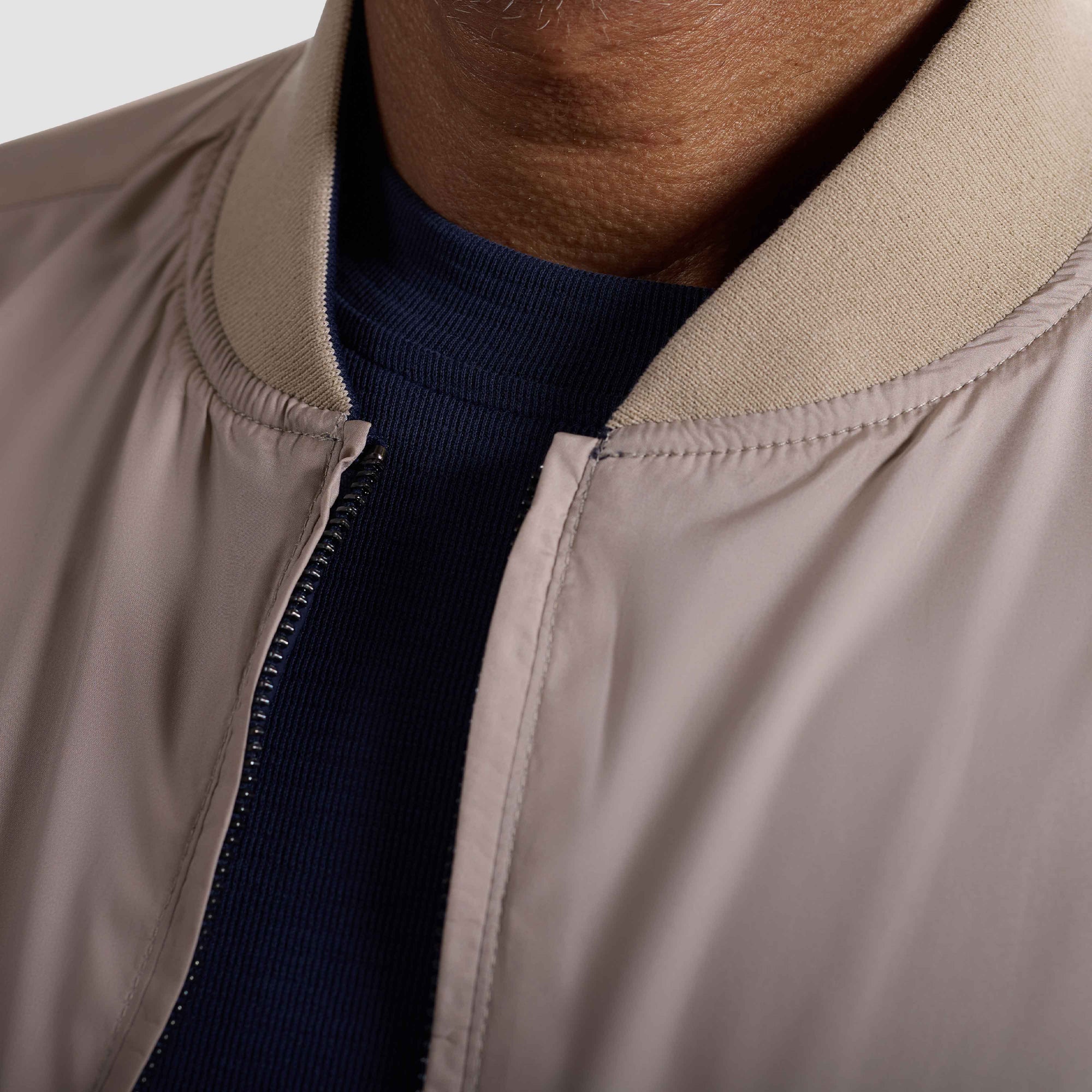 Reversible Nylon Windbreaker