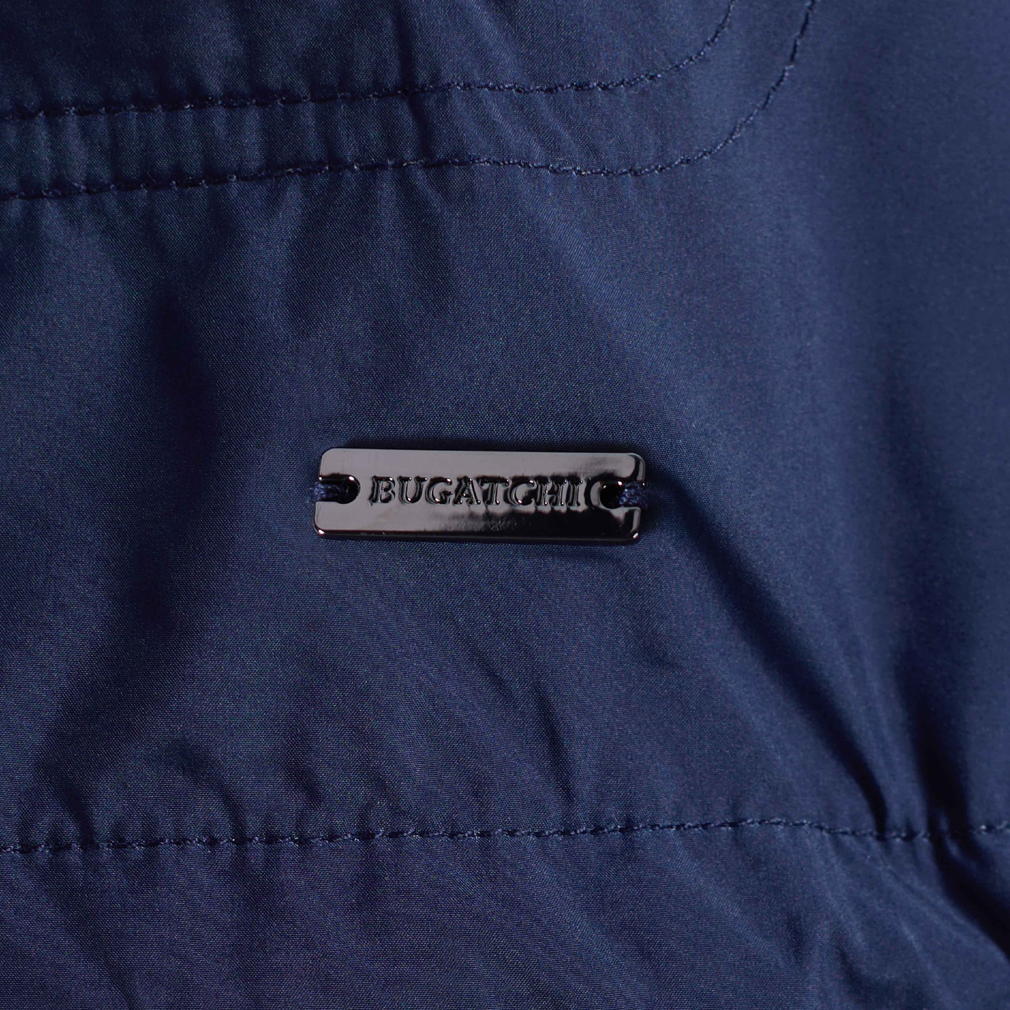 Nylon Windbreaker With Detachable Hood