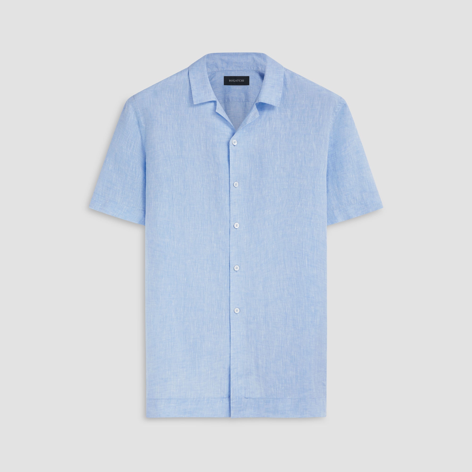 Jackson Solid Short Sleeve Linen Shirt