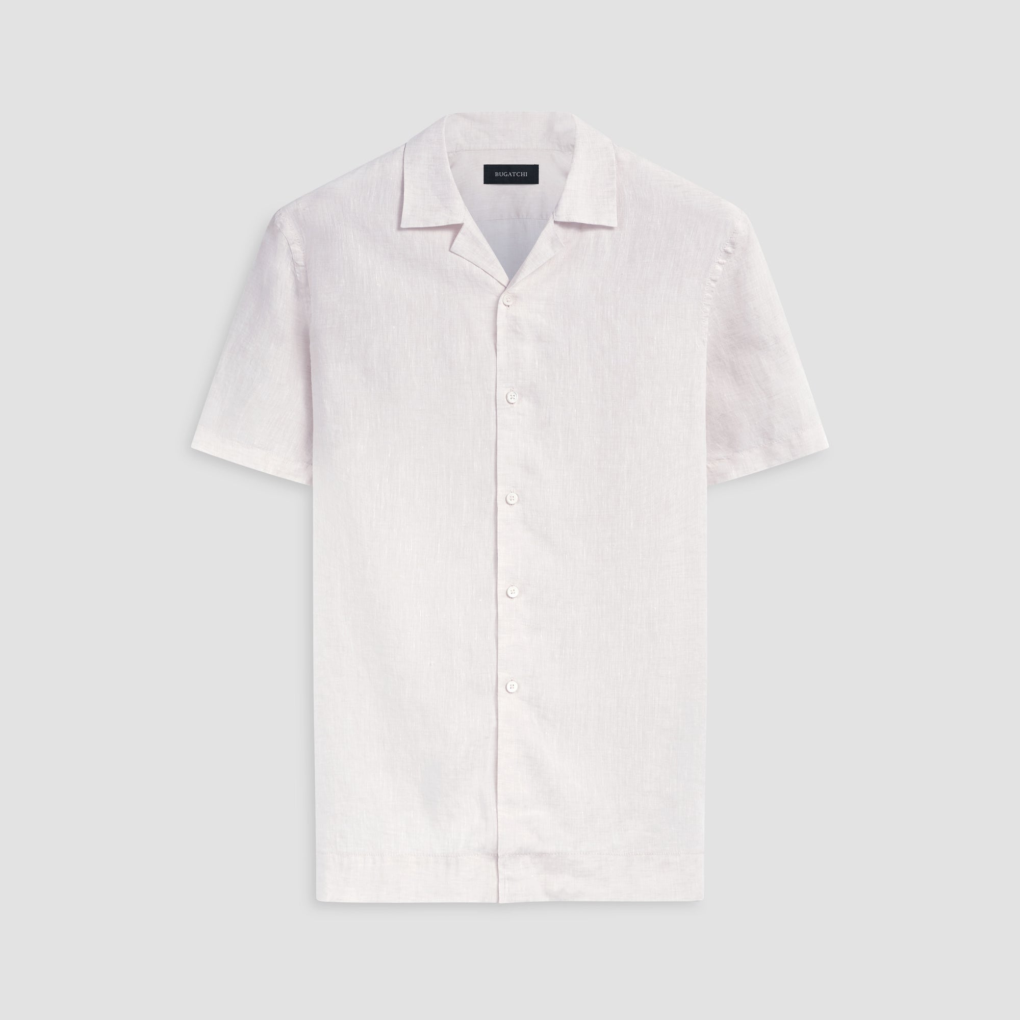 Jackson Solid Short Sleeve Linen Shirt