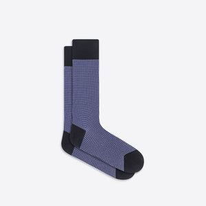 Houndstooth Mid-Calf Socks