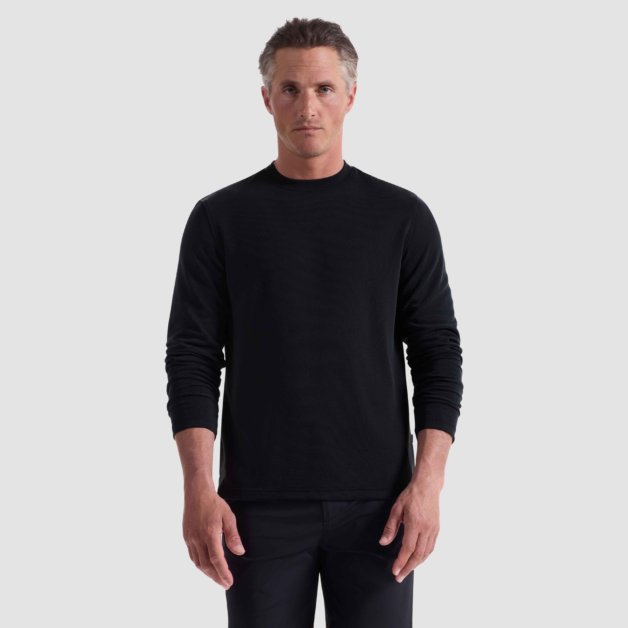 Orian Ottoman Long Sleeve Crew Neck