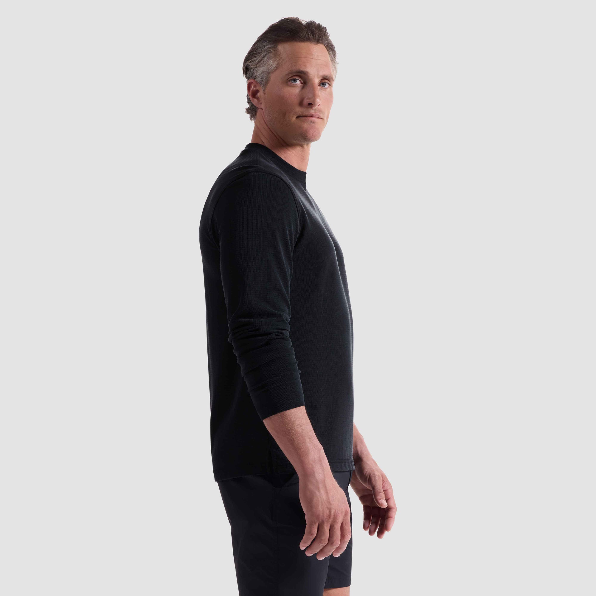 Orian Ottoman Long Sleeve Crew Neck