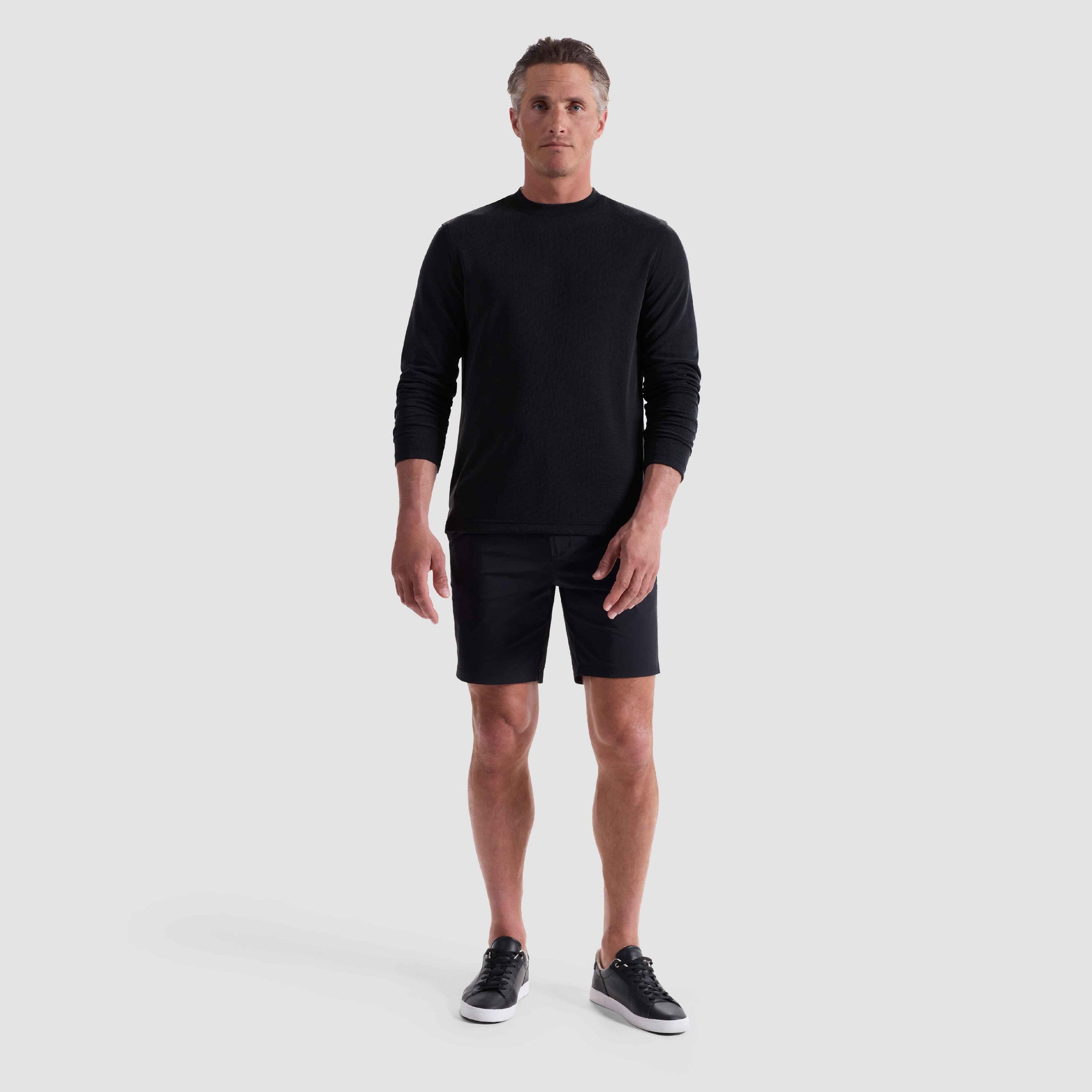 Orian Ottoman Long Sleeve Crew Neck