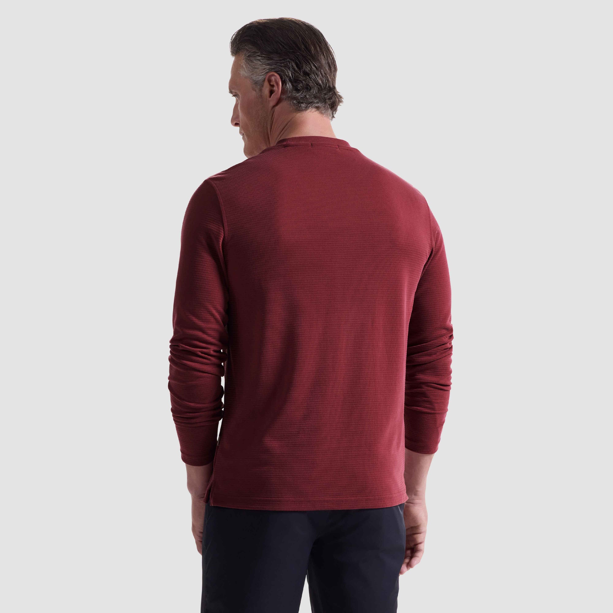 Orian Ottoman Long Sleeve Crew Neck