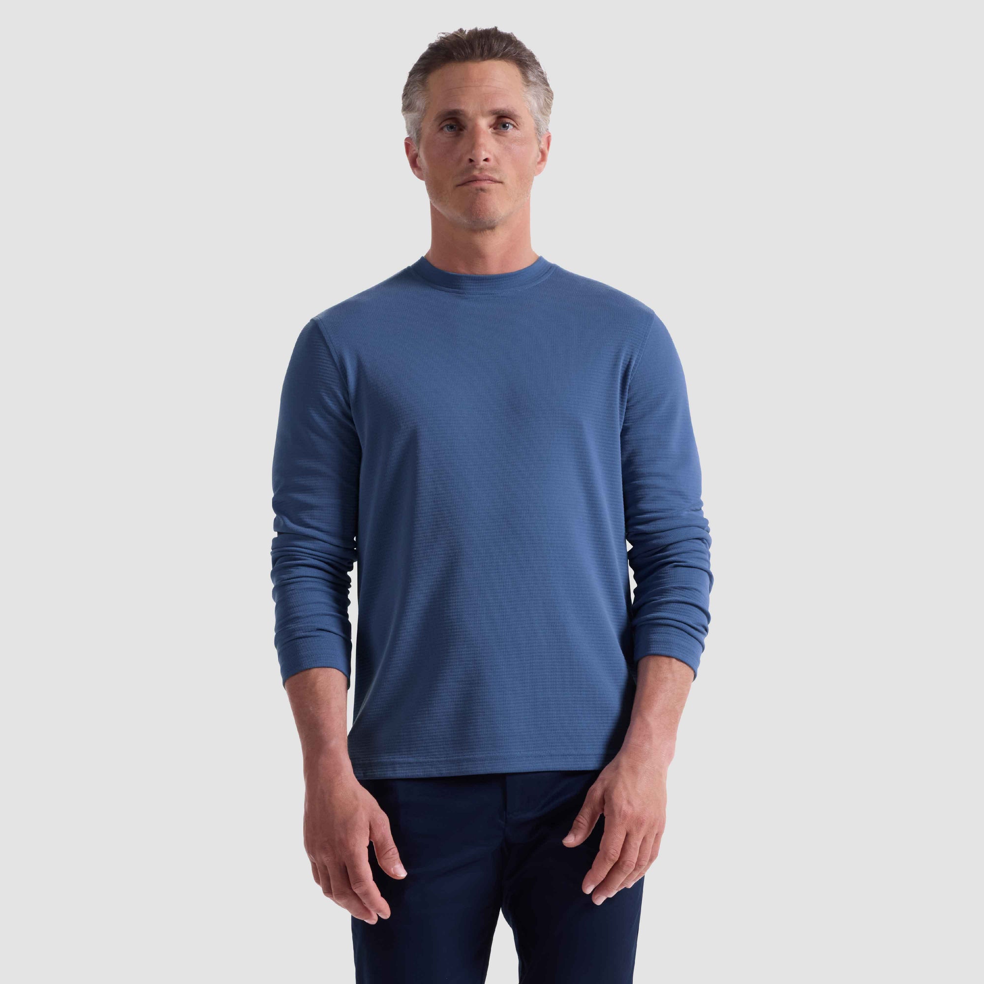 Orian Ottoman Long Sleeve Crew Neck