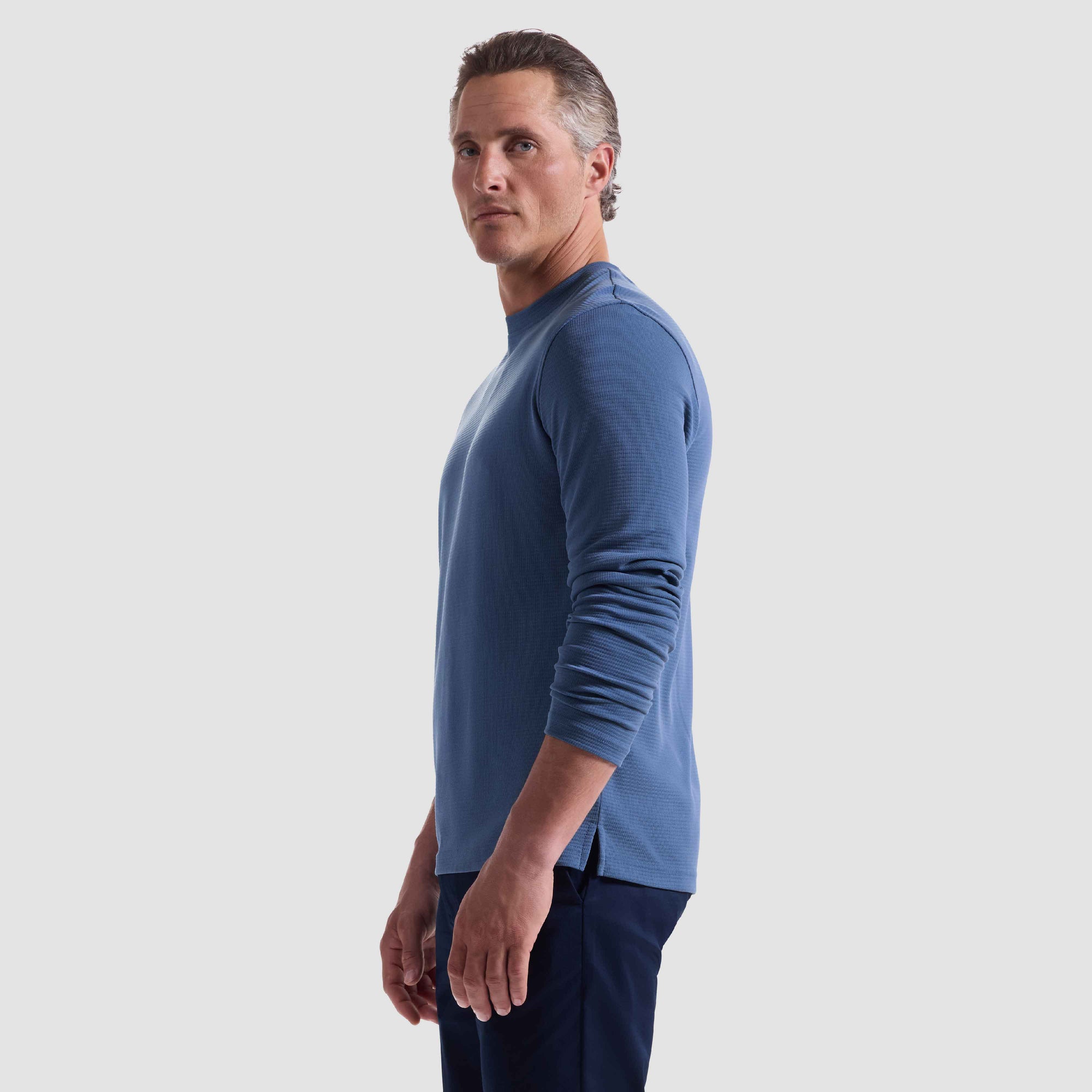 Orian Ottoman Long Sleeve Crew Neck