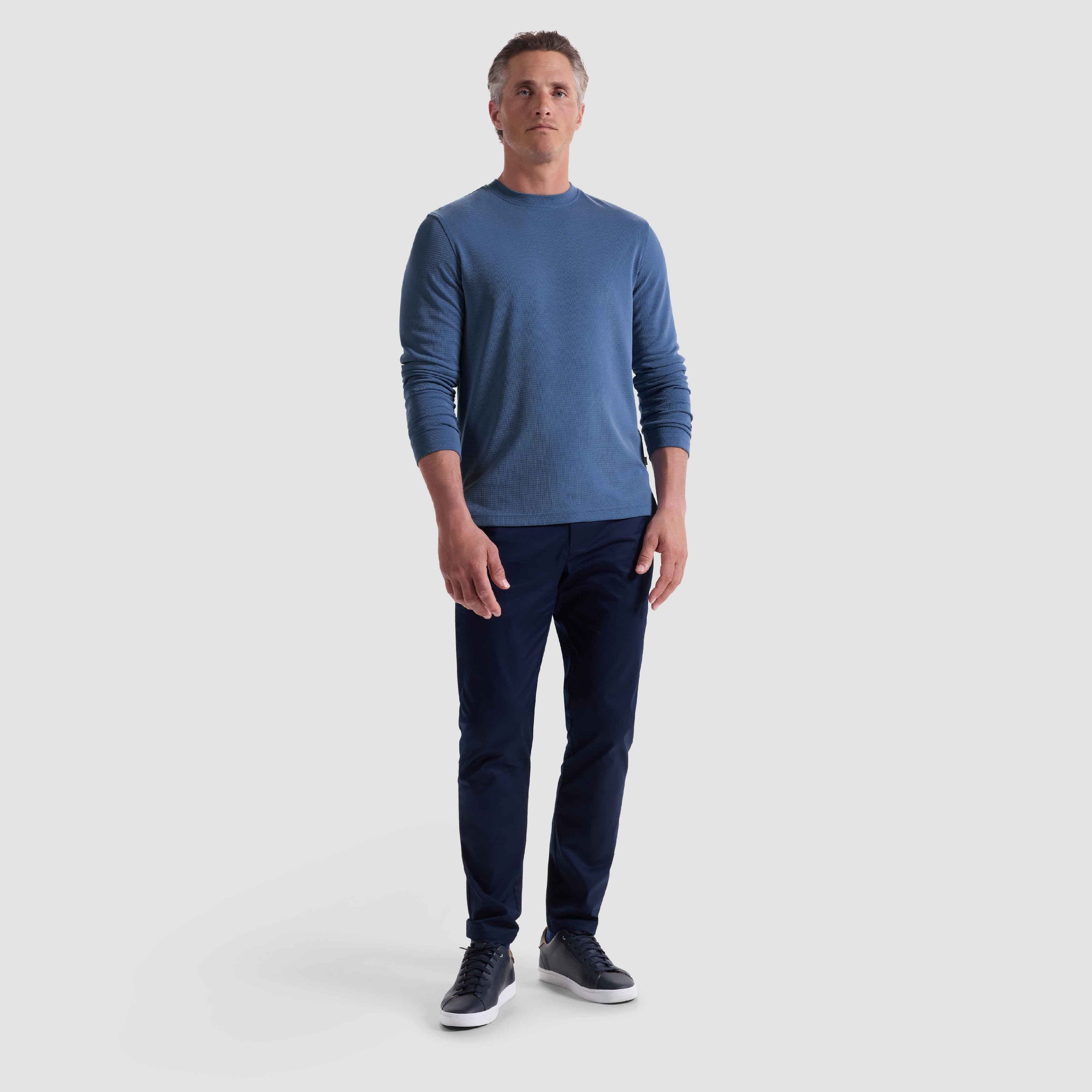 Orian Ottoman Long Sleeve Crew Neck