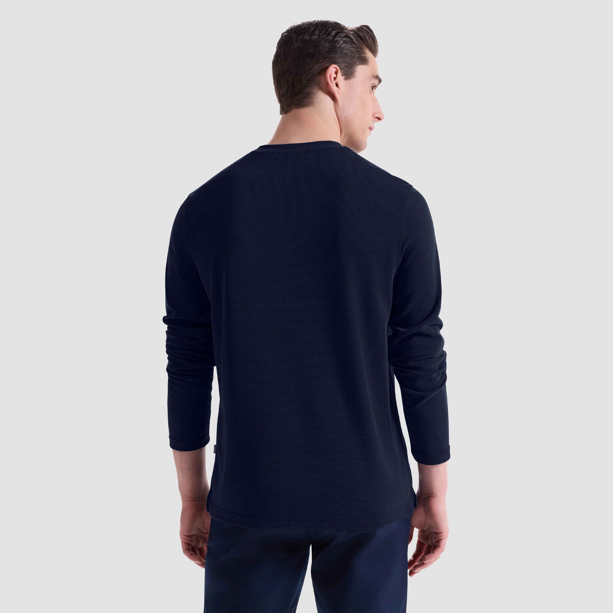 Orian Ottoman Long Sleeve Crew Neck