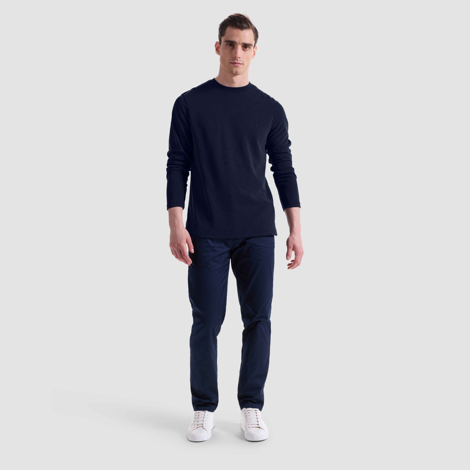 Orian Ottoman Long Sleeve Crew Neck