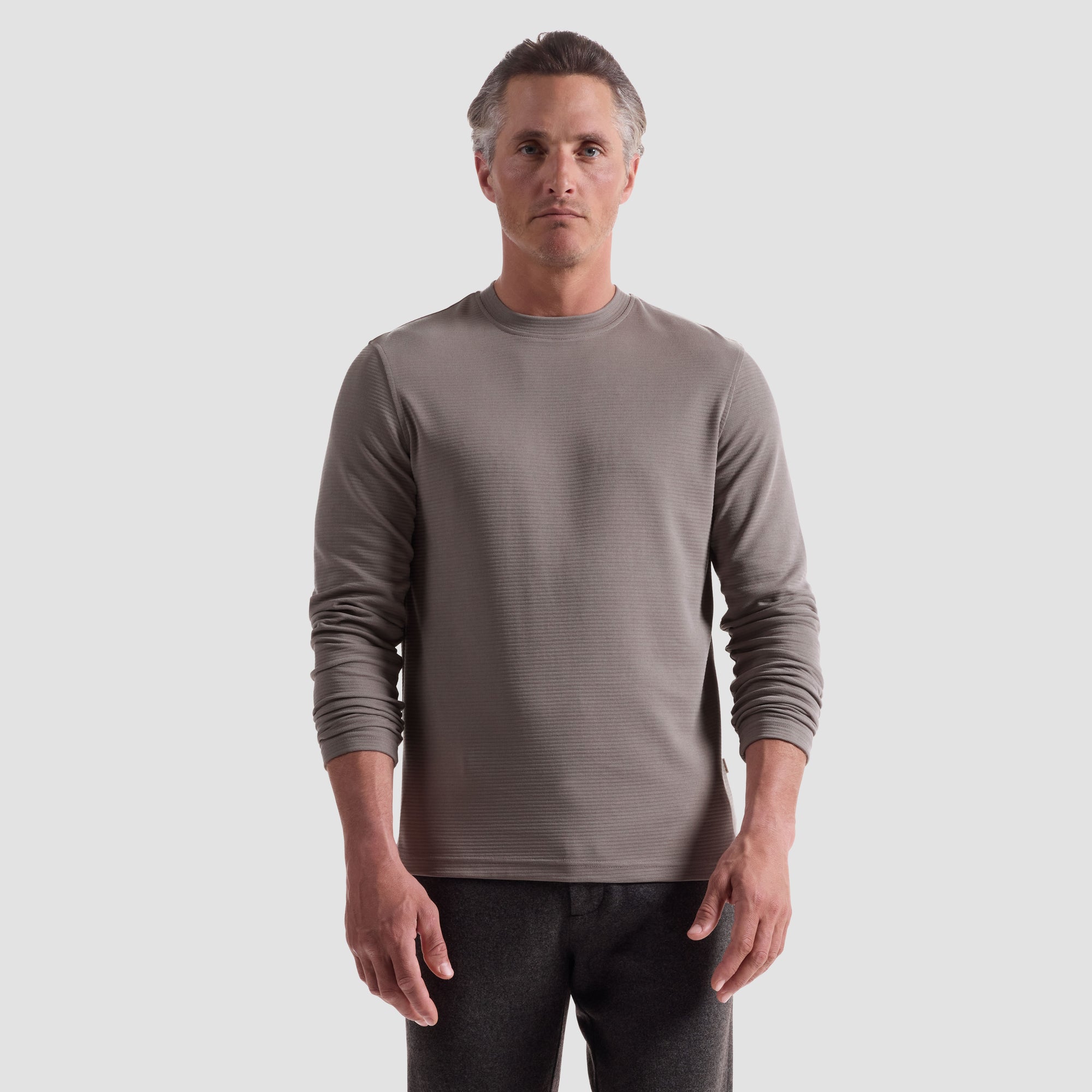 Orian Ottoman Long Sleeve Crew Neck