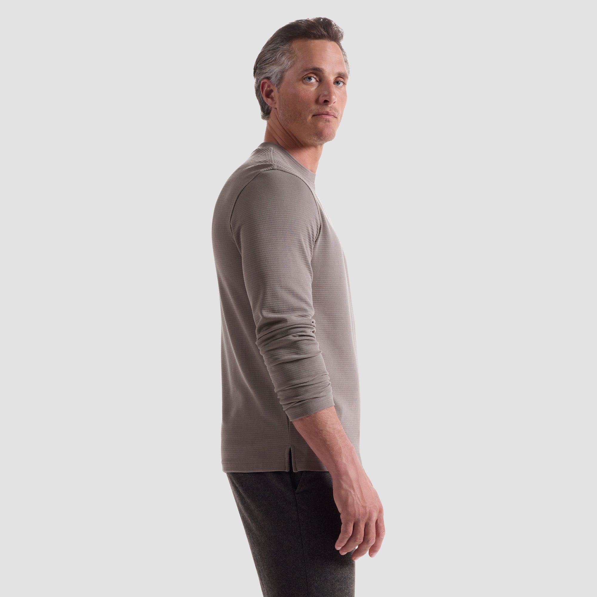 Orian Ottoman Long Sleeve Crew Neck