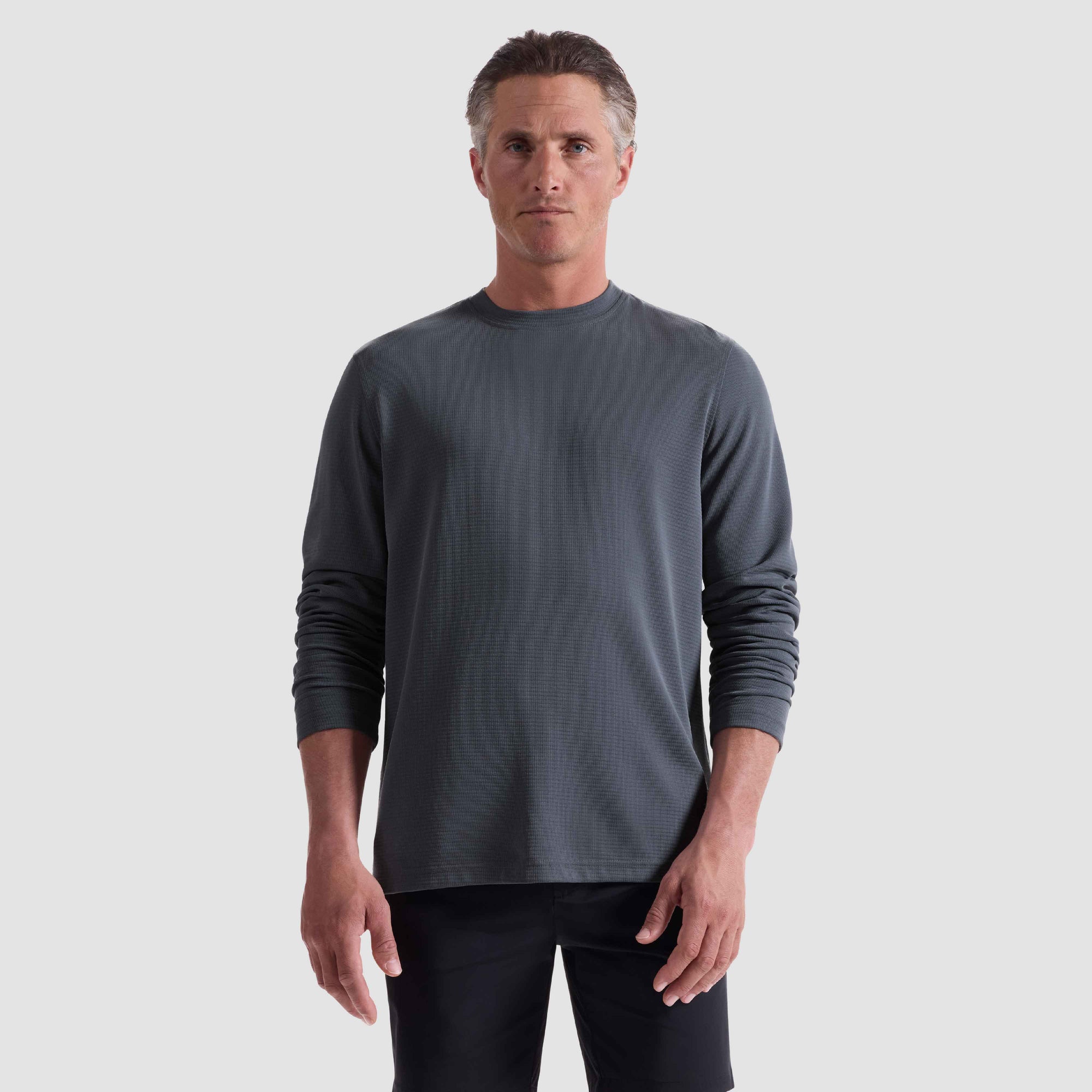 Orian Ottoman Long Sleeve Crew Neck