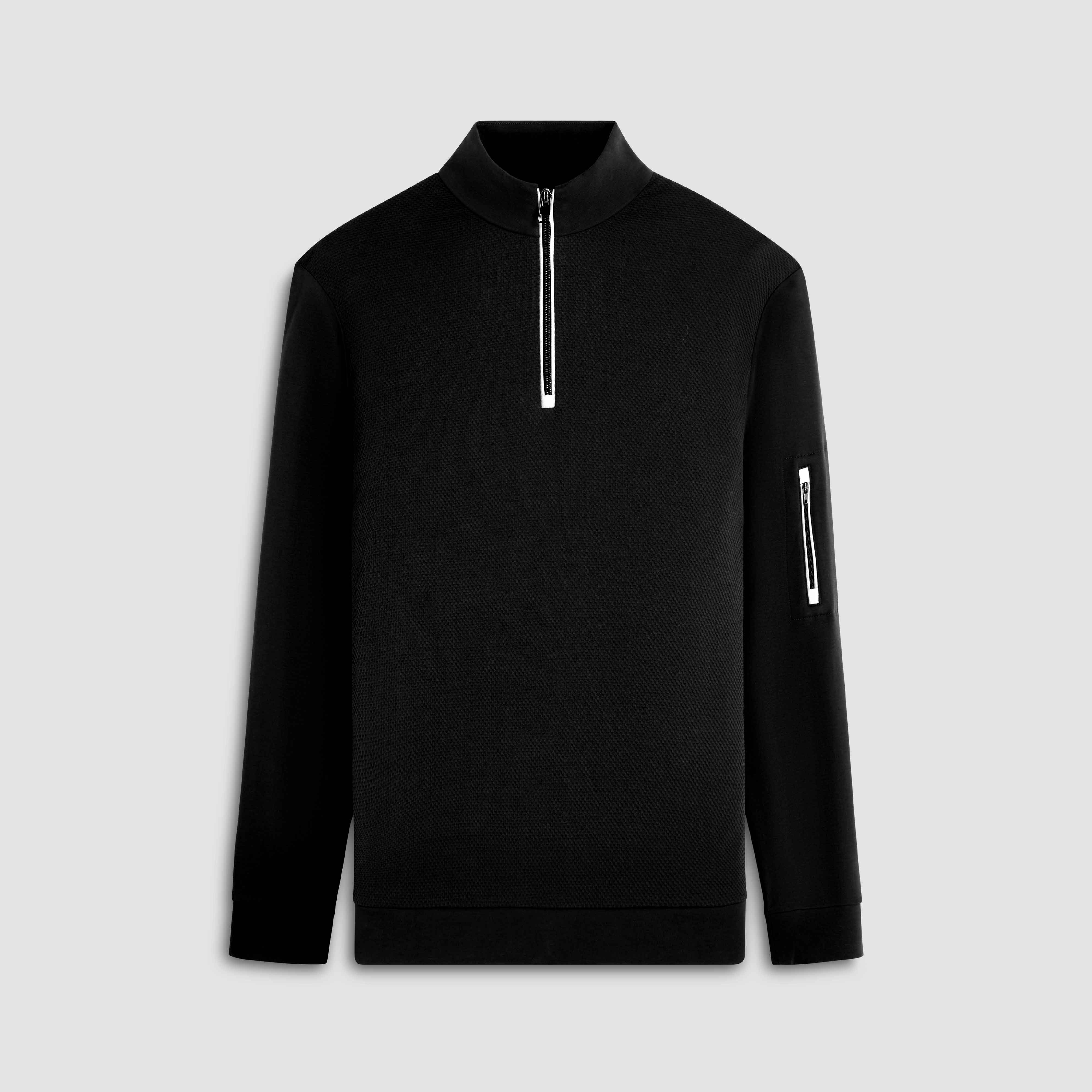 チャッピー Beehive Quarter-Zip Pullover – BUGATCHI