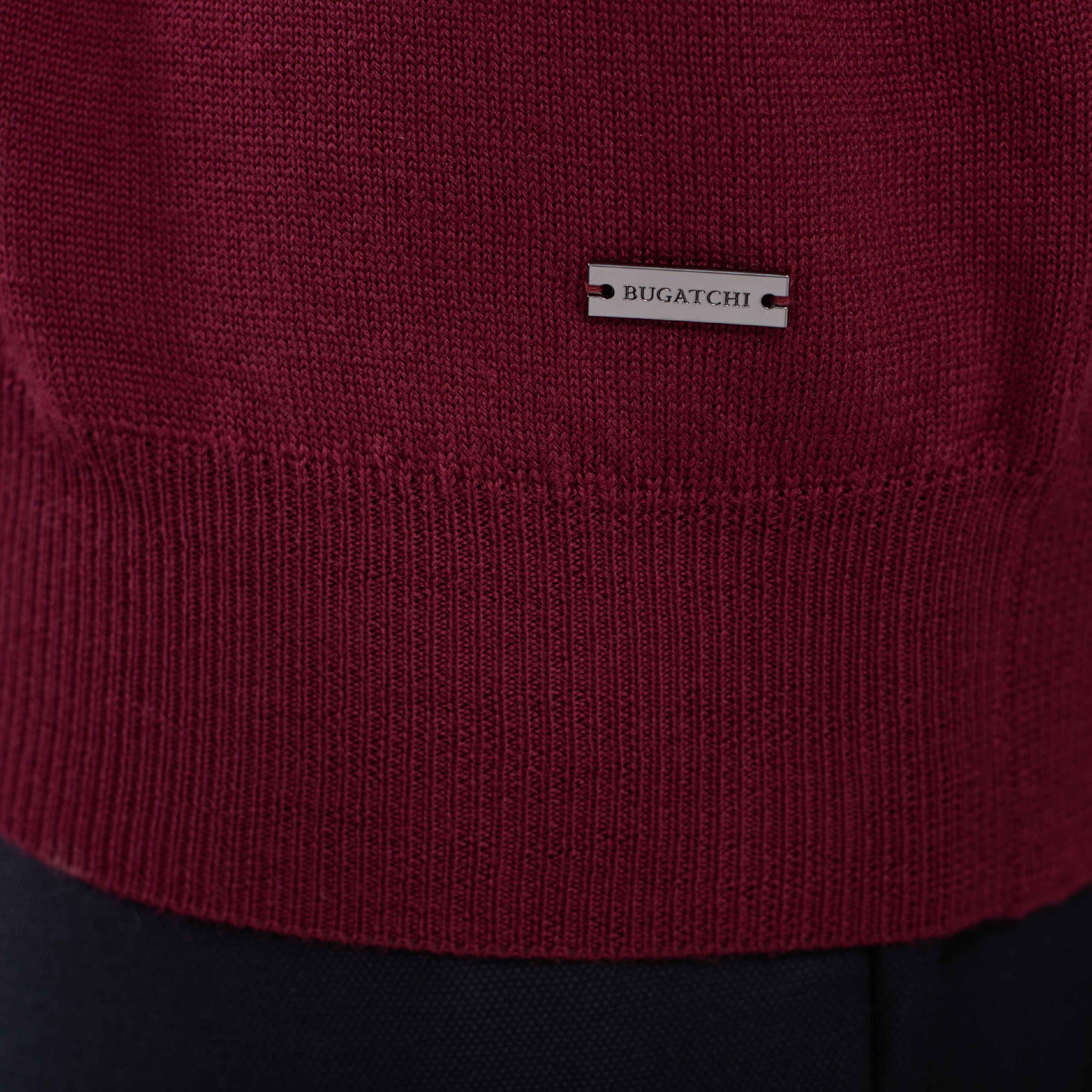 Super Merino Solid Polo Sweater