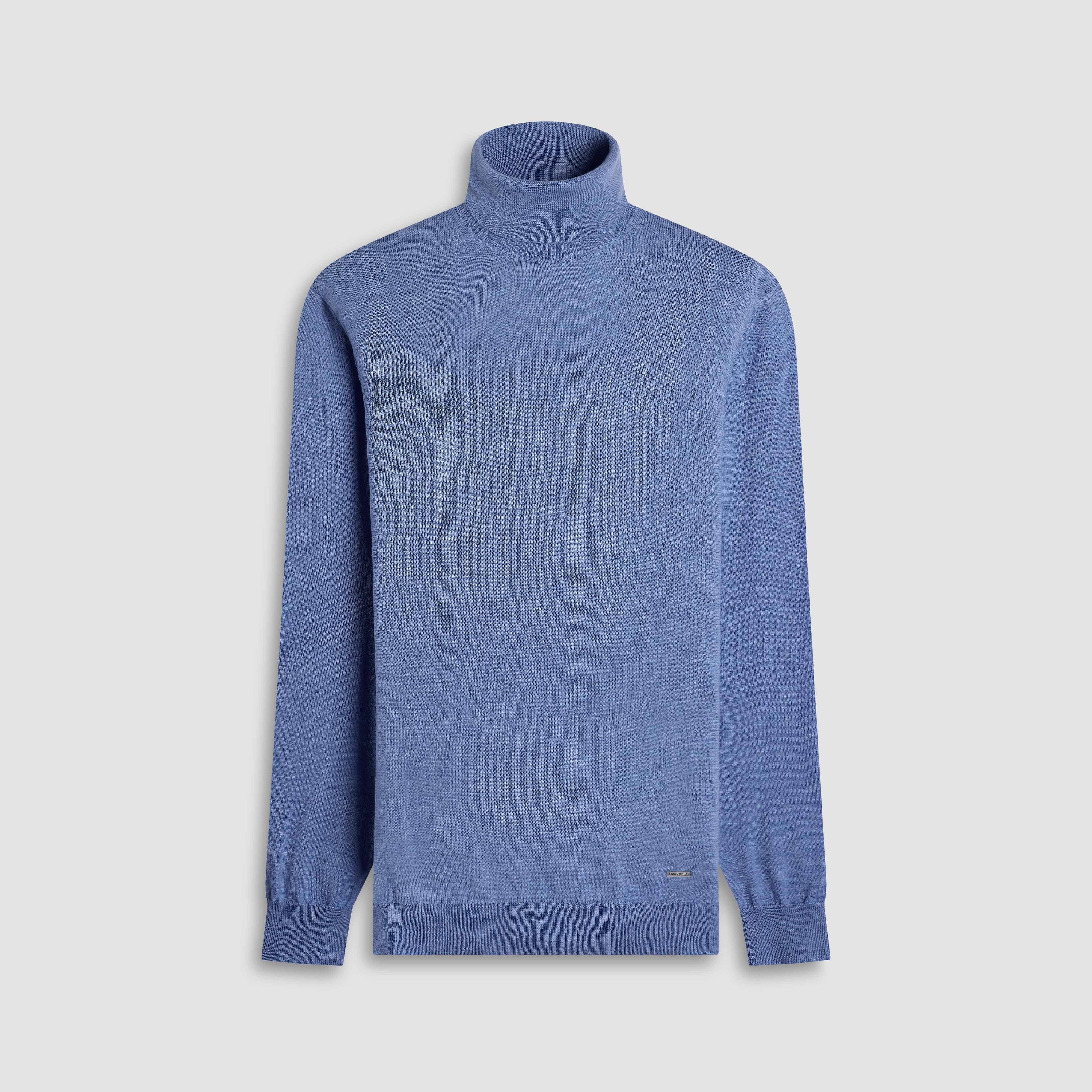 Sawyer Turtleneck Super Merino Sweater – BUGATCHI