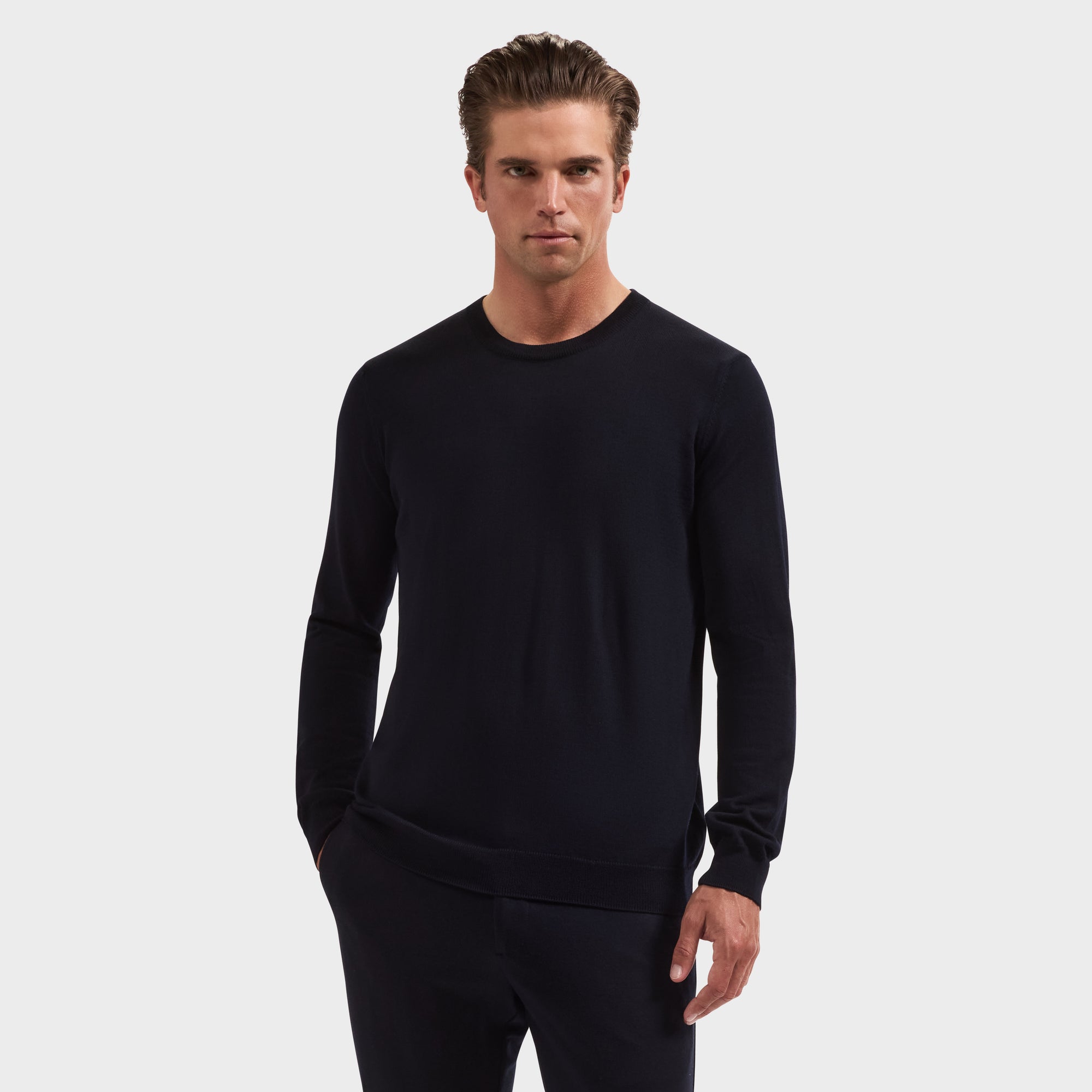 William Extrafine Merino Crewneck Sweater