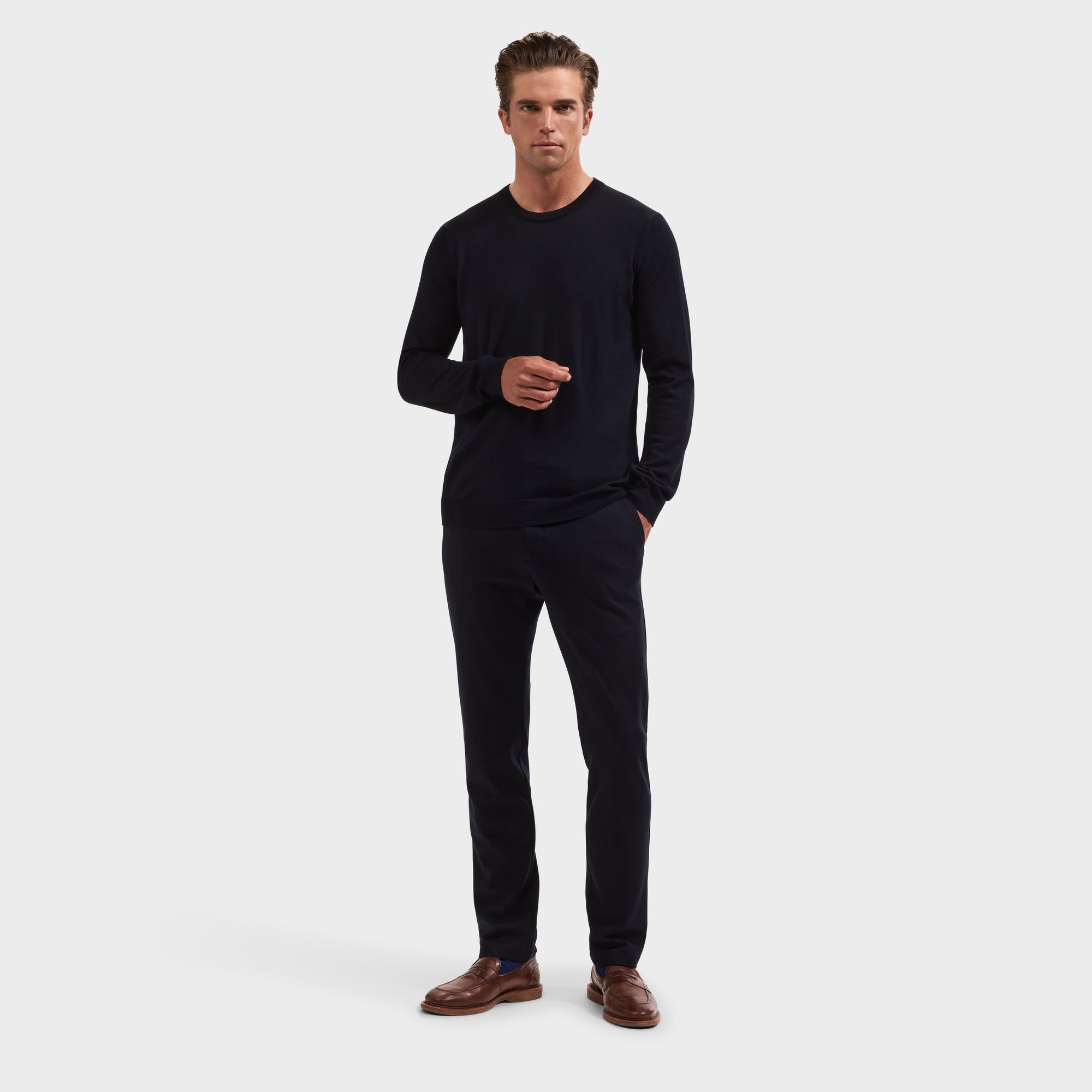 William Extrafine Merino Crewneck Sweater