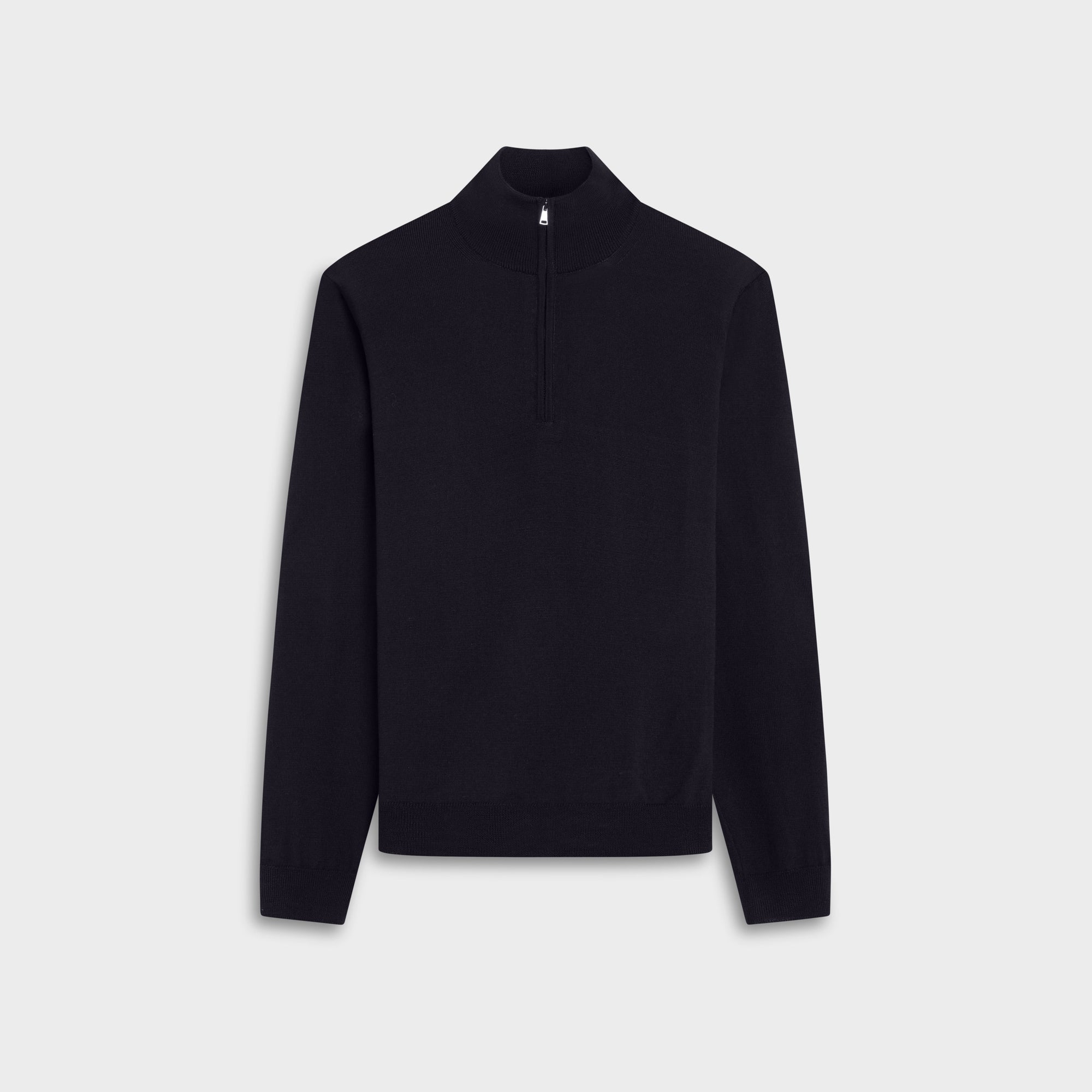 Fred Extrafine Merino Quarter-Zip Sweater