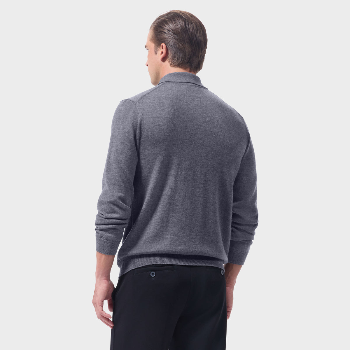 Henry Extrafine Super Merino Polo Sweater