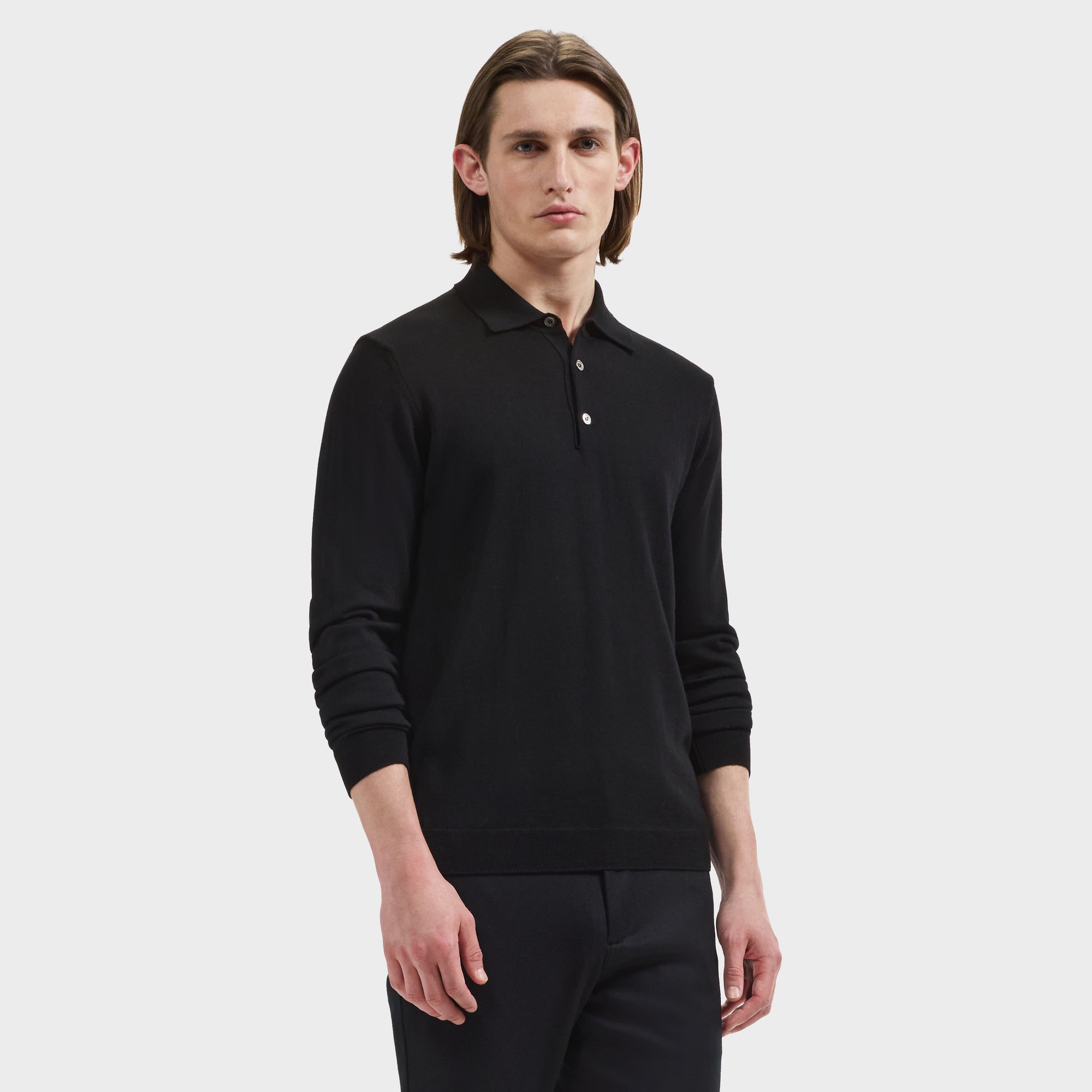Henry Extrafine Super Merino Polo Sweater
