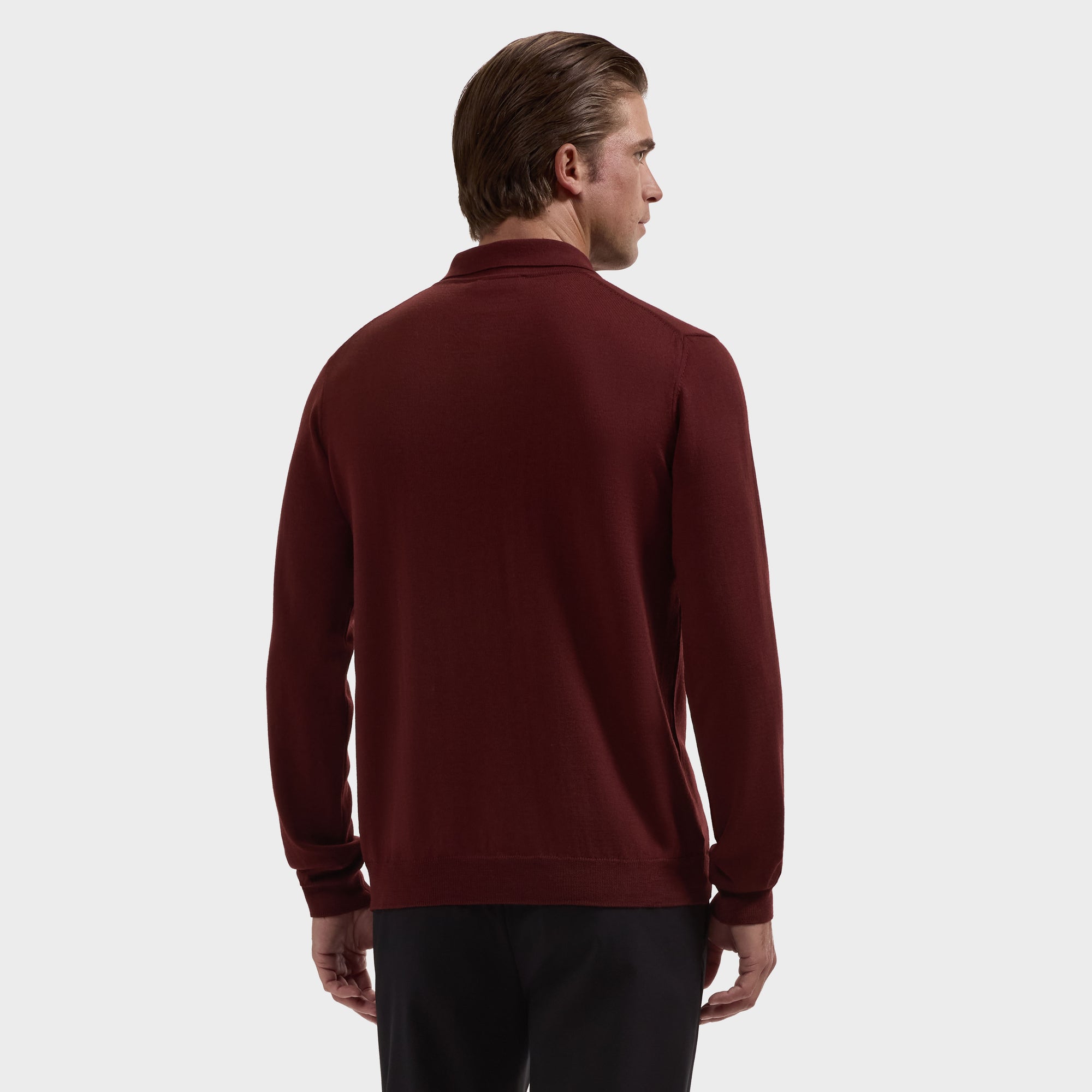 Henry Extrafine Super Merino Polo Sweater