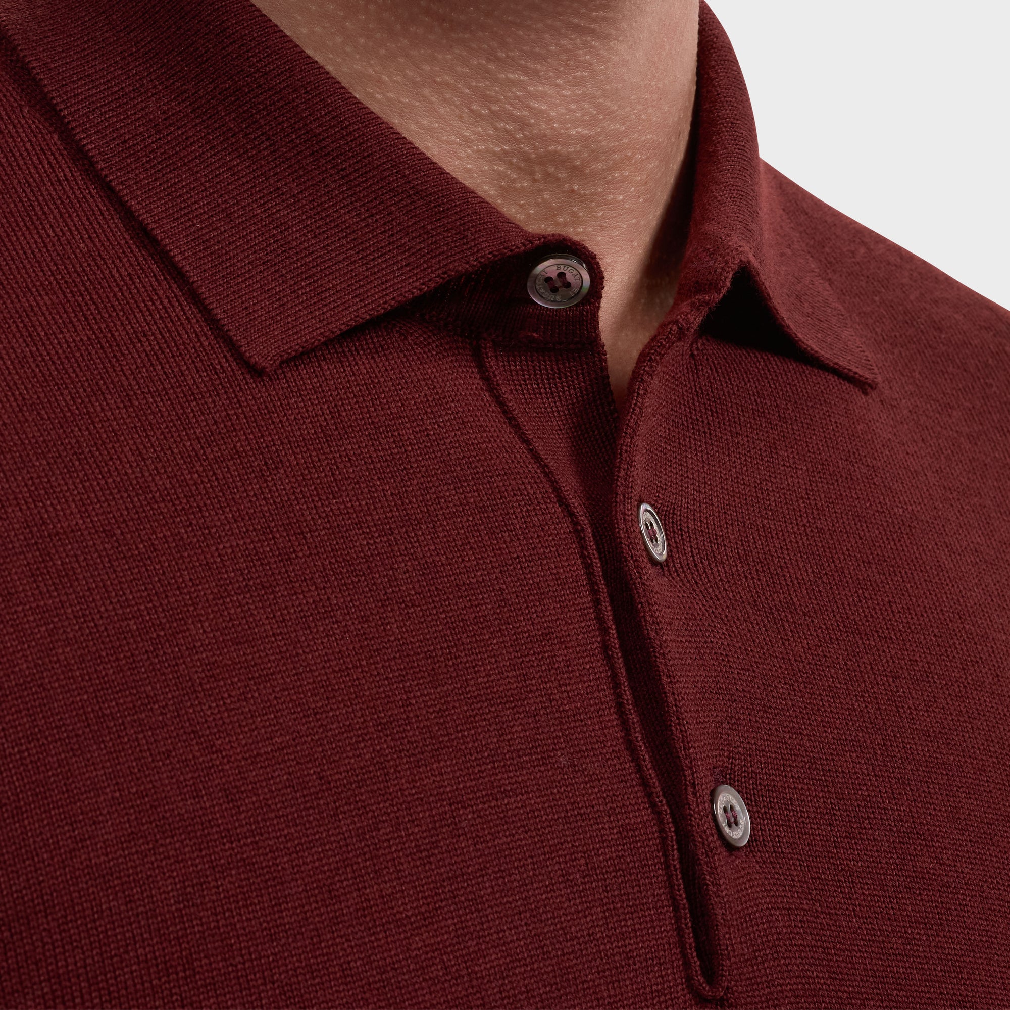 Henry Extrafine Super Merino Polo Sweater