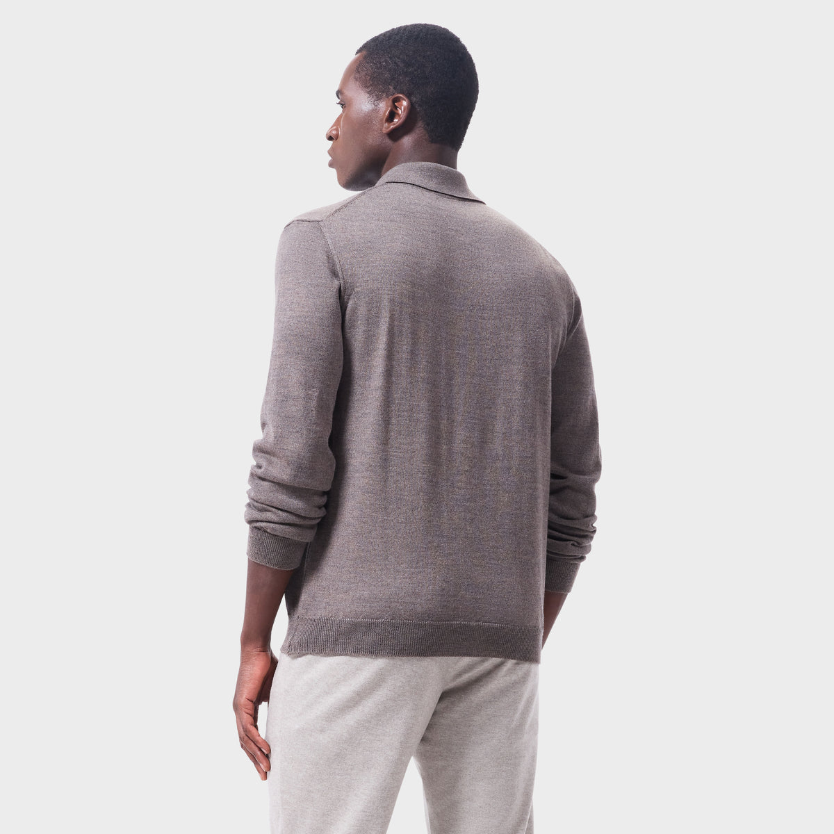 Henry Extrafine Super Merino Polo Sweater