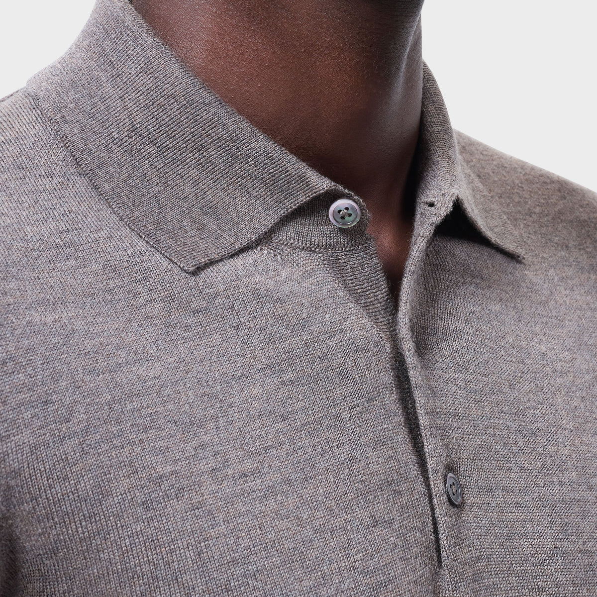 Henry Extrafine Super Merino Polo Sweater